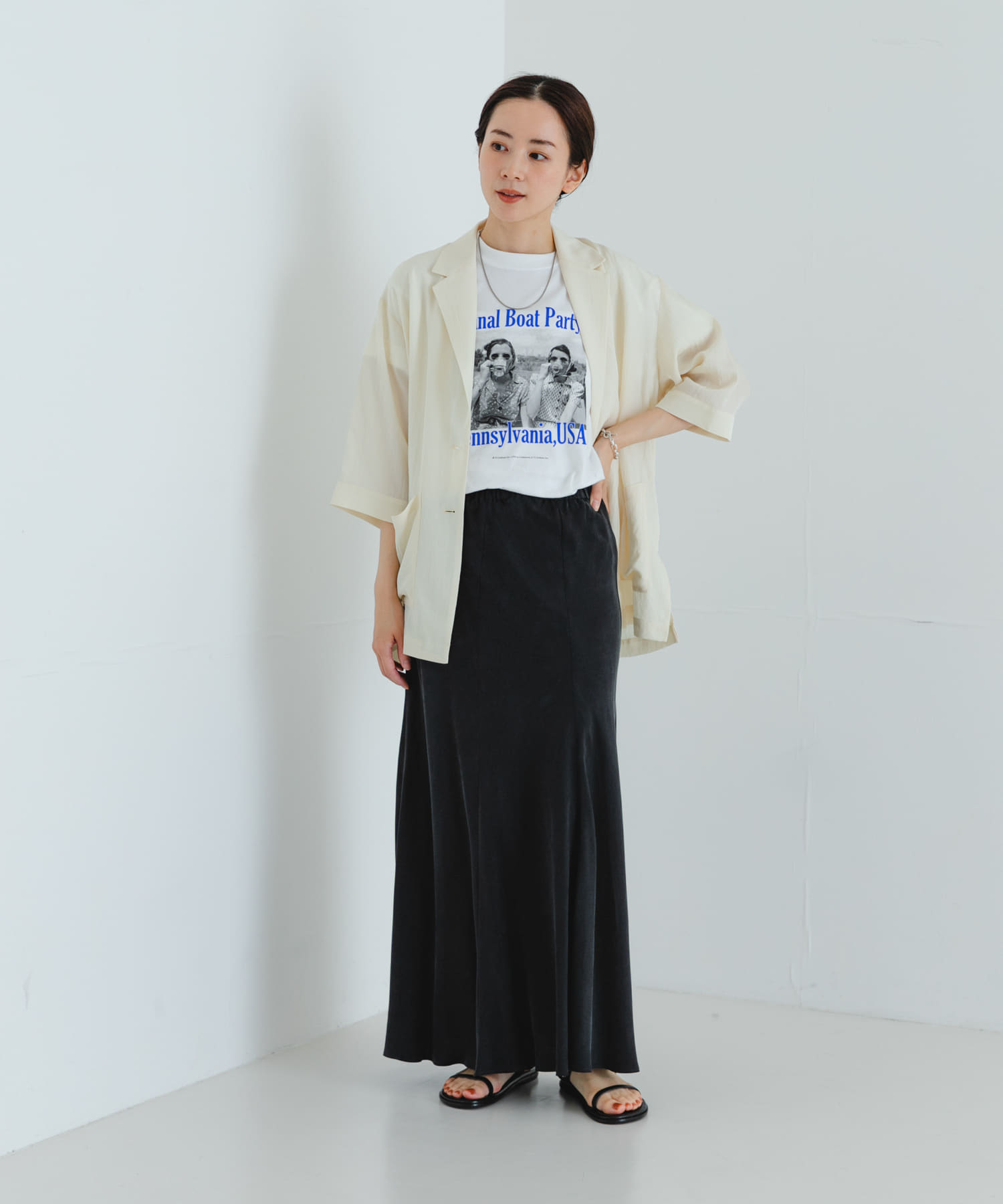 身長：162cm サイズ：FREE