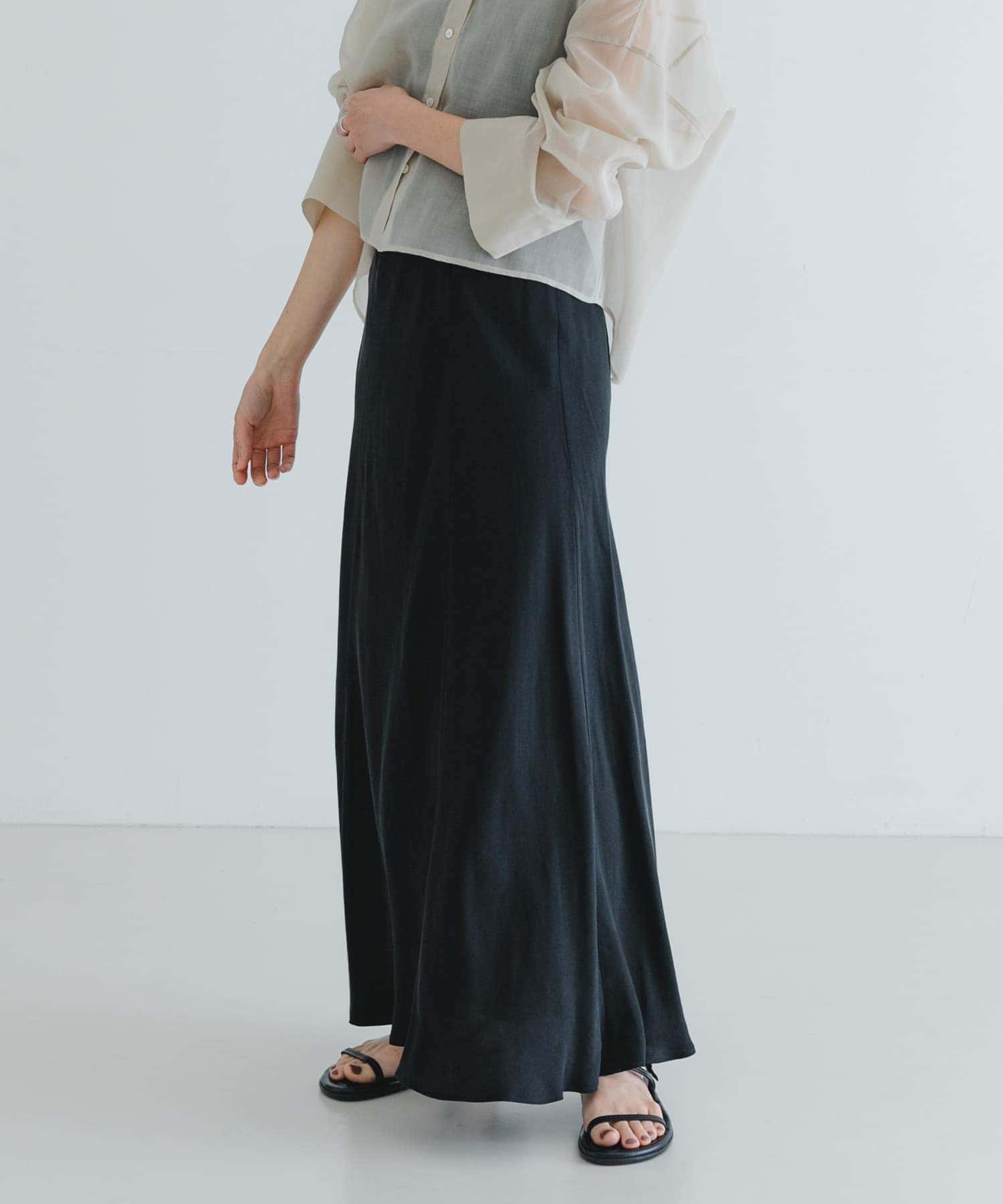 『MADE IN JAPAN』キュプラフィブリルロングスカート