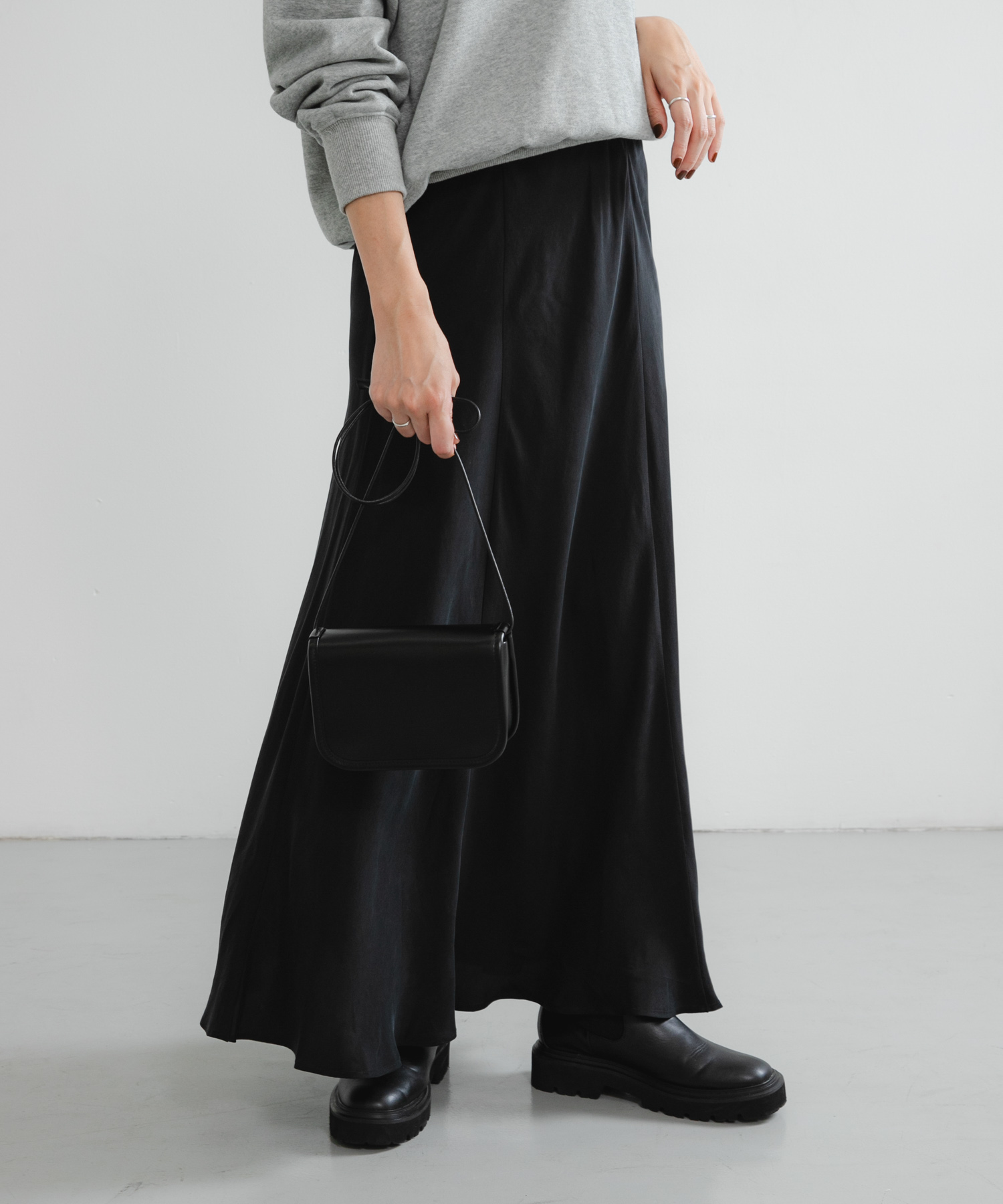 『MADE IN JAPAN』キュプラフィブリルロングスカート