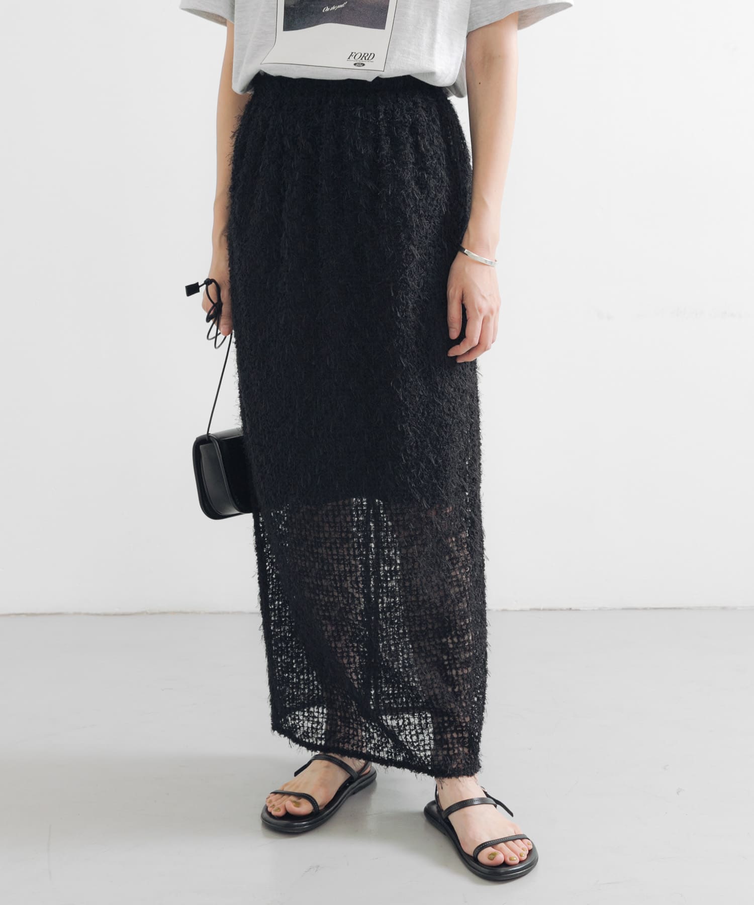 シアージャガードストレートスカート