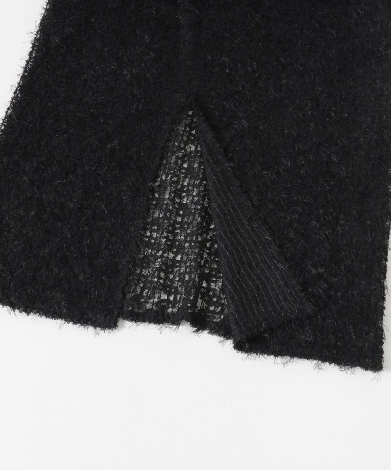 シアージャガードストレートスカート BLACK FREE