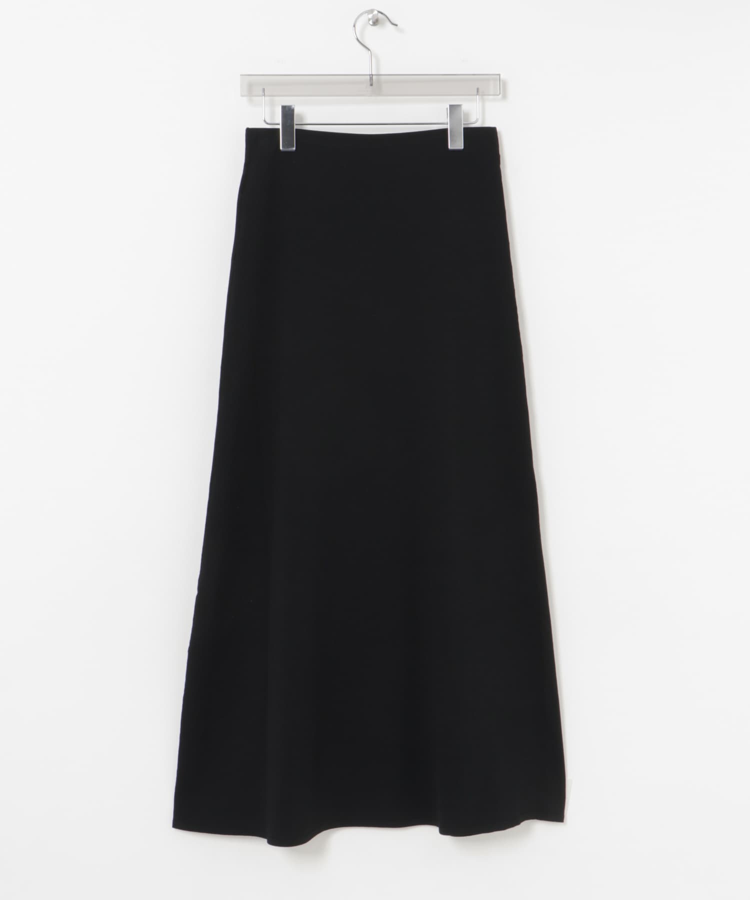 ドライタッチハイゲージニットスカート BLACK 36