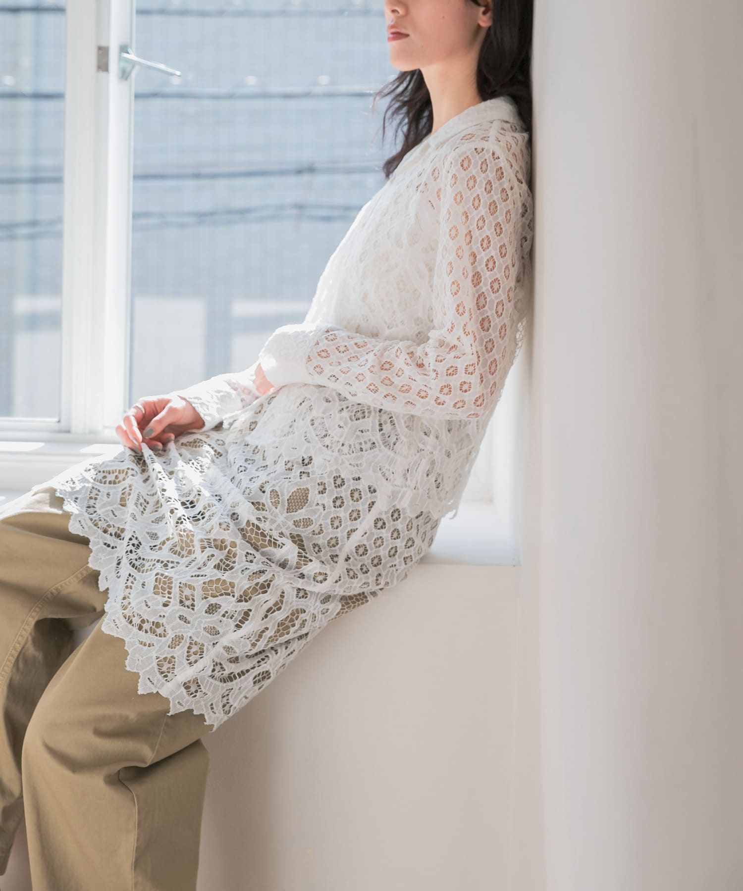 urbanresearch インドレースキャミワンピース セール】インドレースベアキャミワンピース（ワンピース