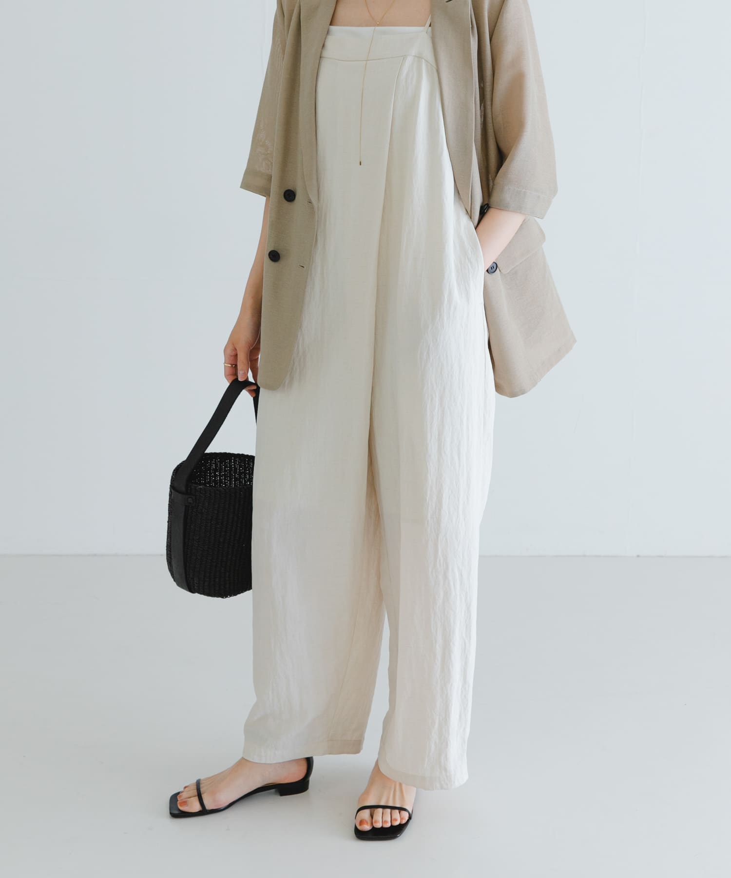 シーニュcygne ベアオールインワン　ホワイト０1サイズ シーニュcygne ベアオールインワン ホワイト01サイズ シーニュcygne