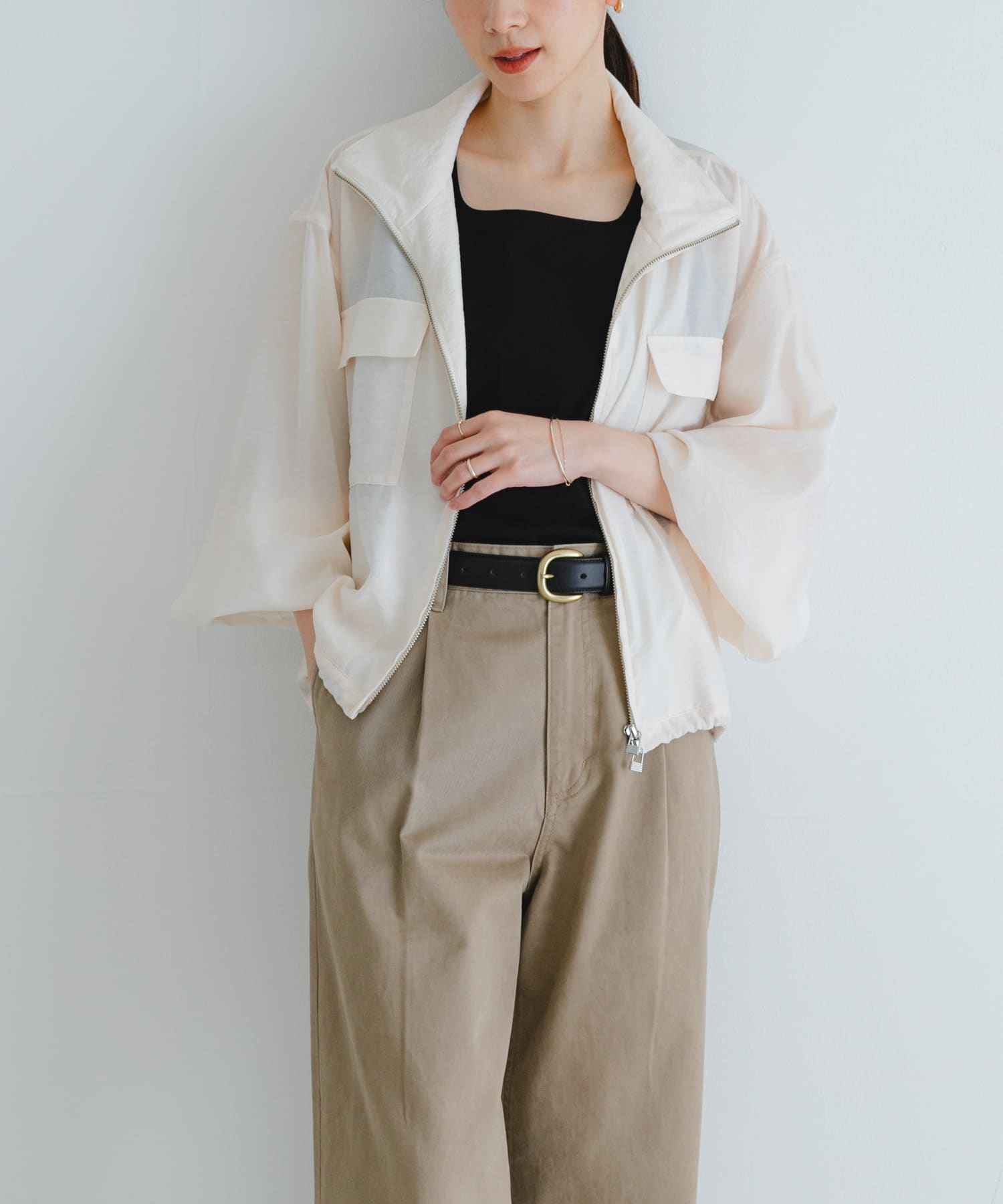 身長：162cm サイズ：FREE