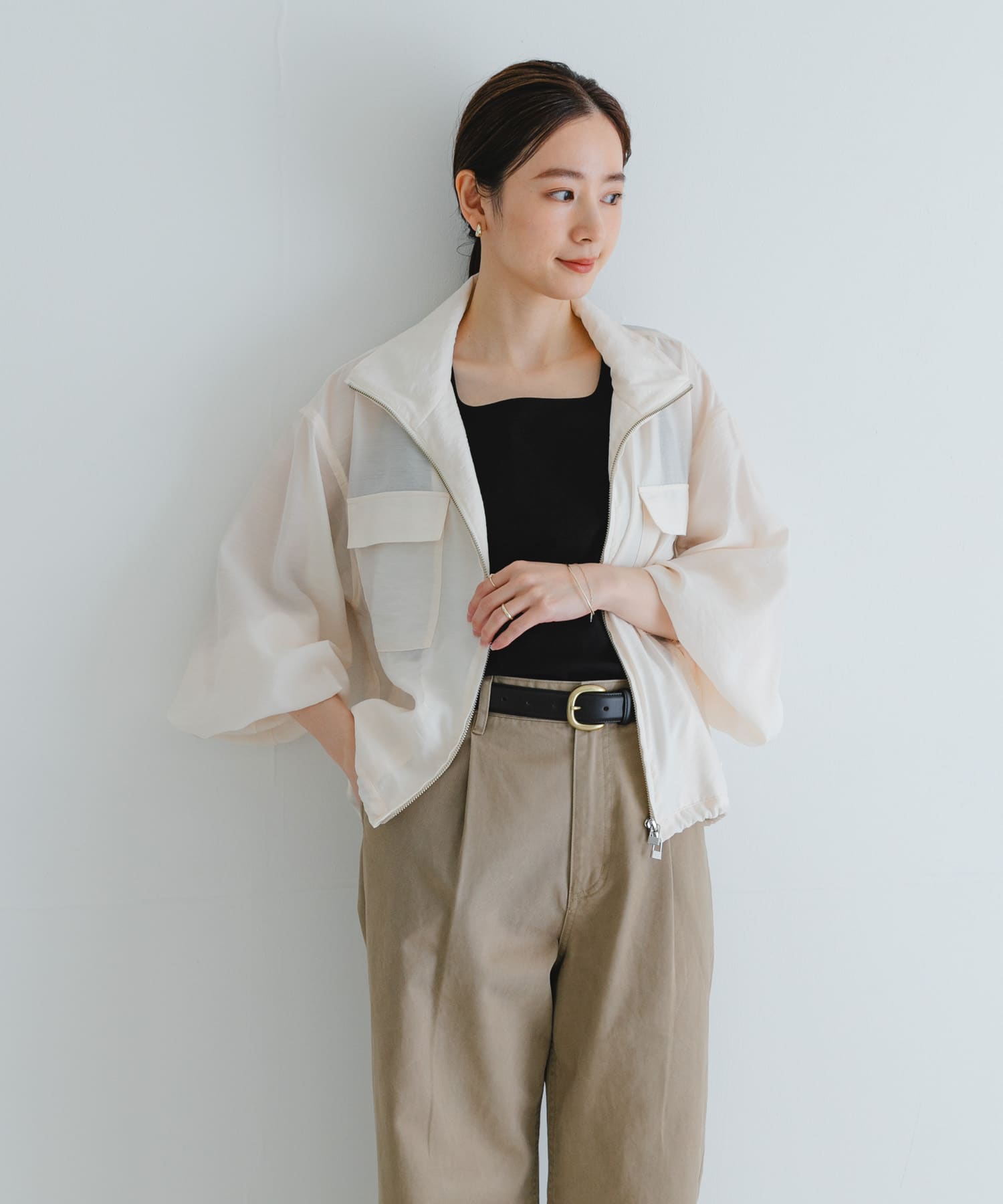 身長：162cm サイズ：FREE