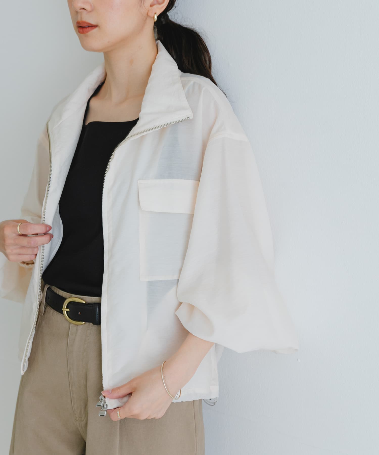 身長：162cm サイズ：FREE