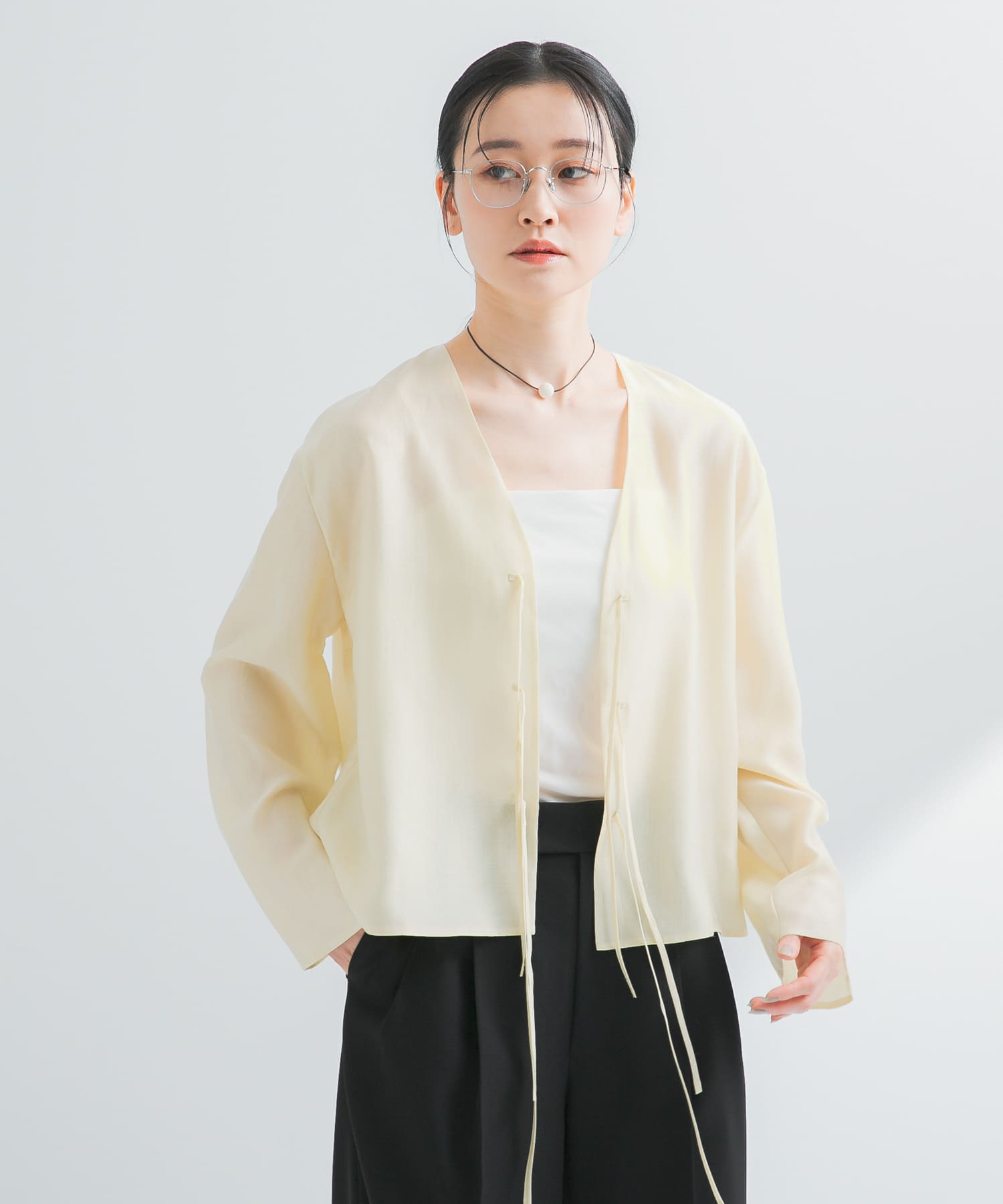 フロントリボンシアージャケット