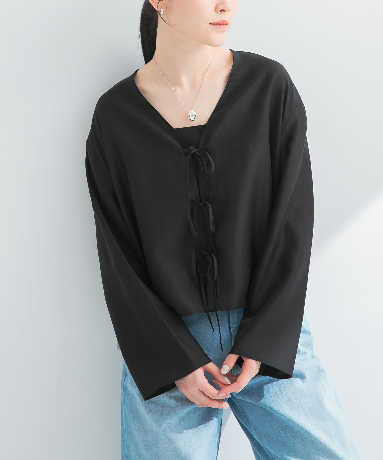 フロントリボンシアージャケット