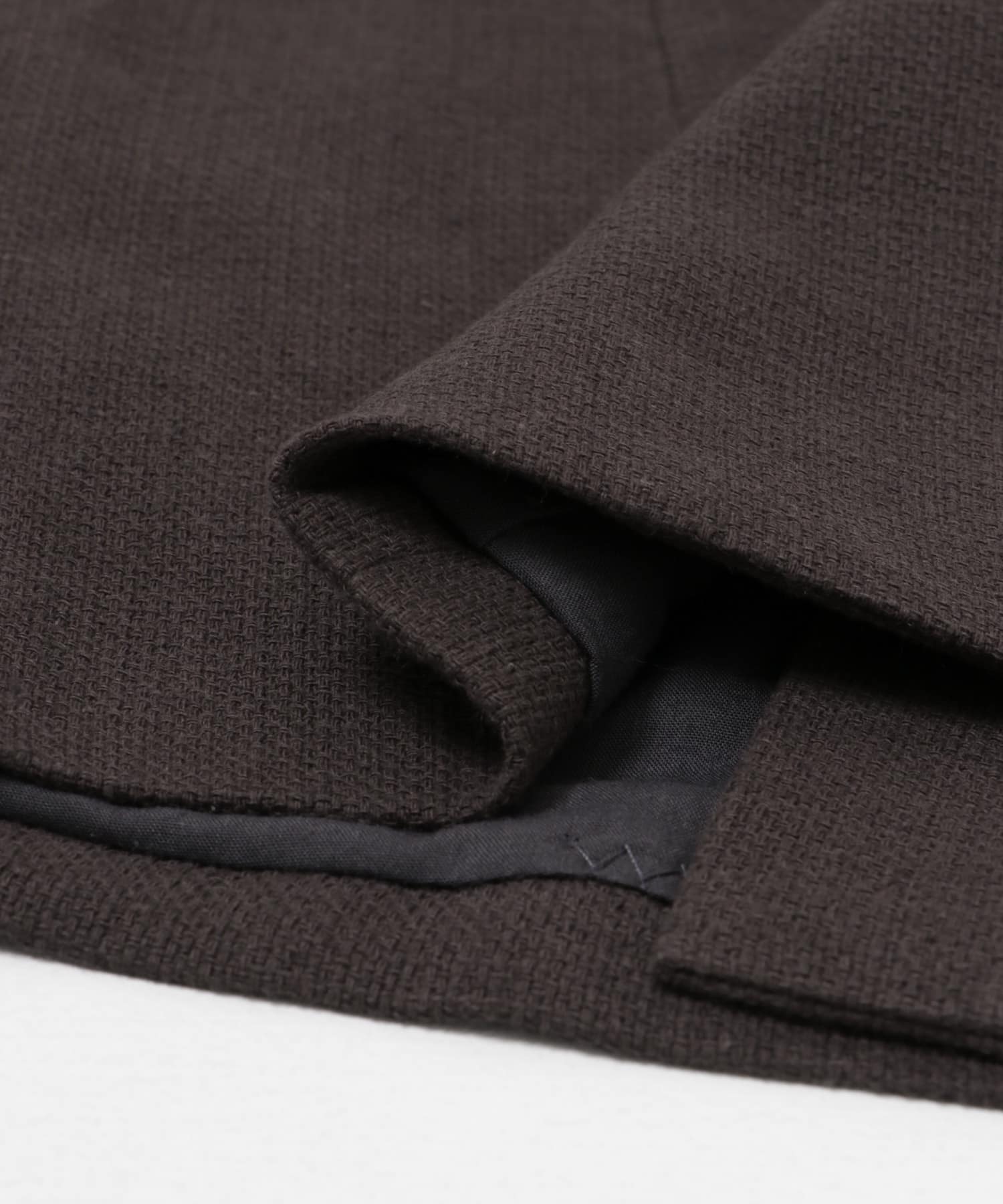 新品未使用　コットンリネンノーカラージレ　ホワイト　アーバンリサーチ 新品未使用 コットンリネンノーカラージレ ホワイト アーバン