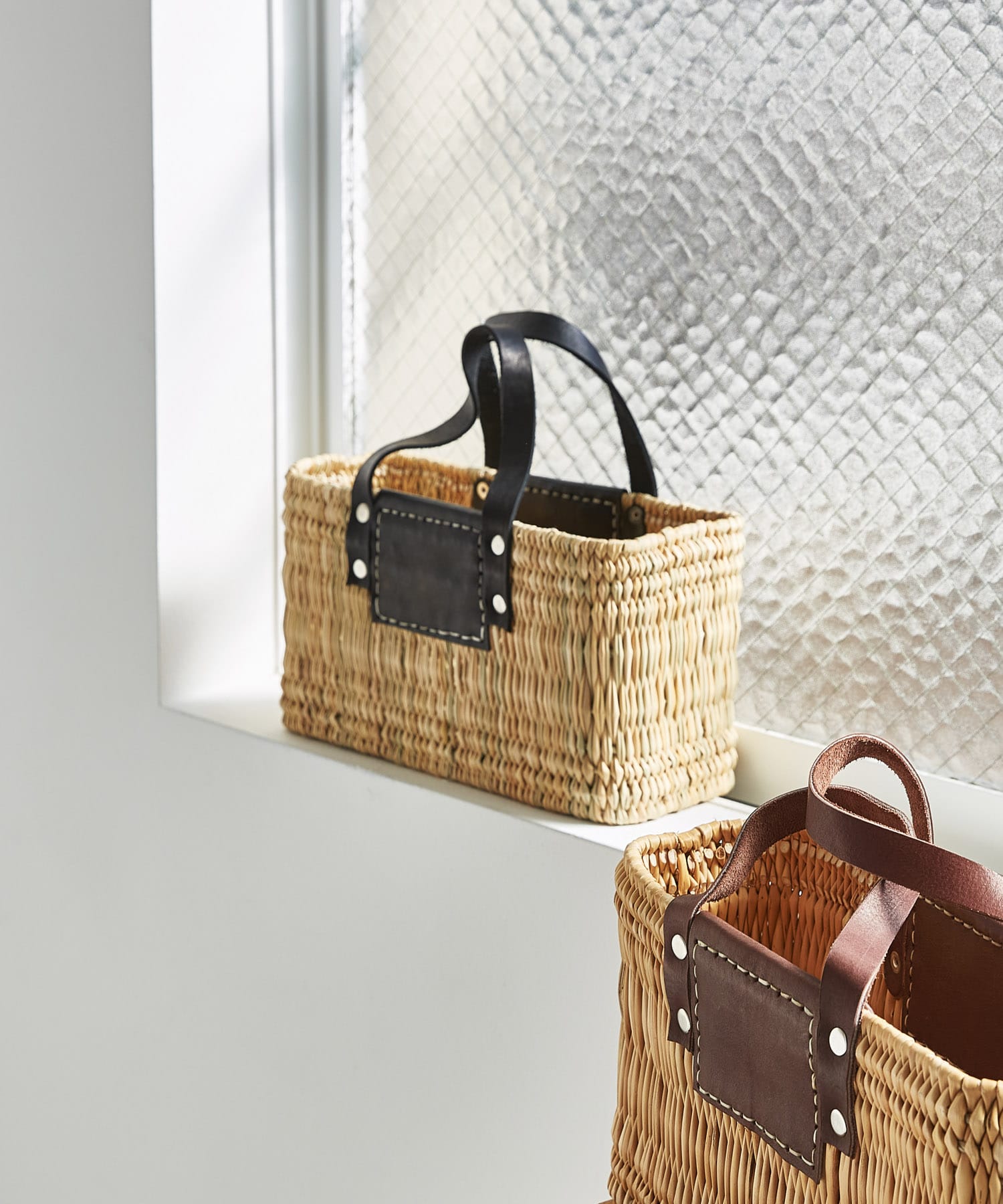 ストローカゴバッグ BLACK -