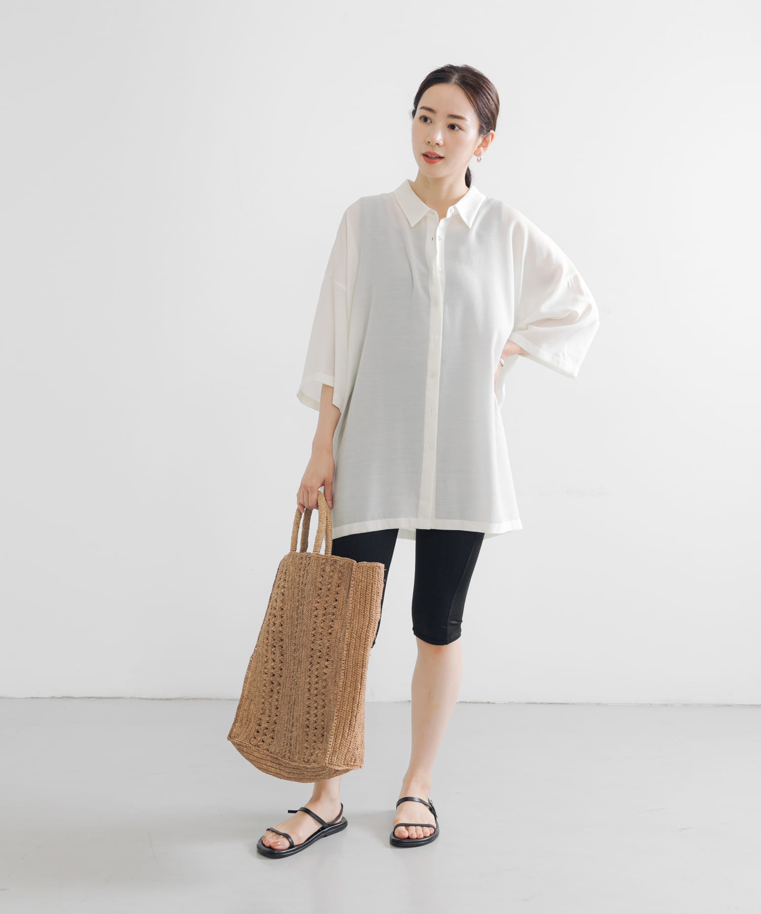 身長：162cm サイズ：M/L