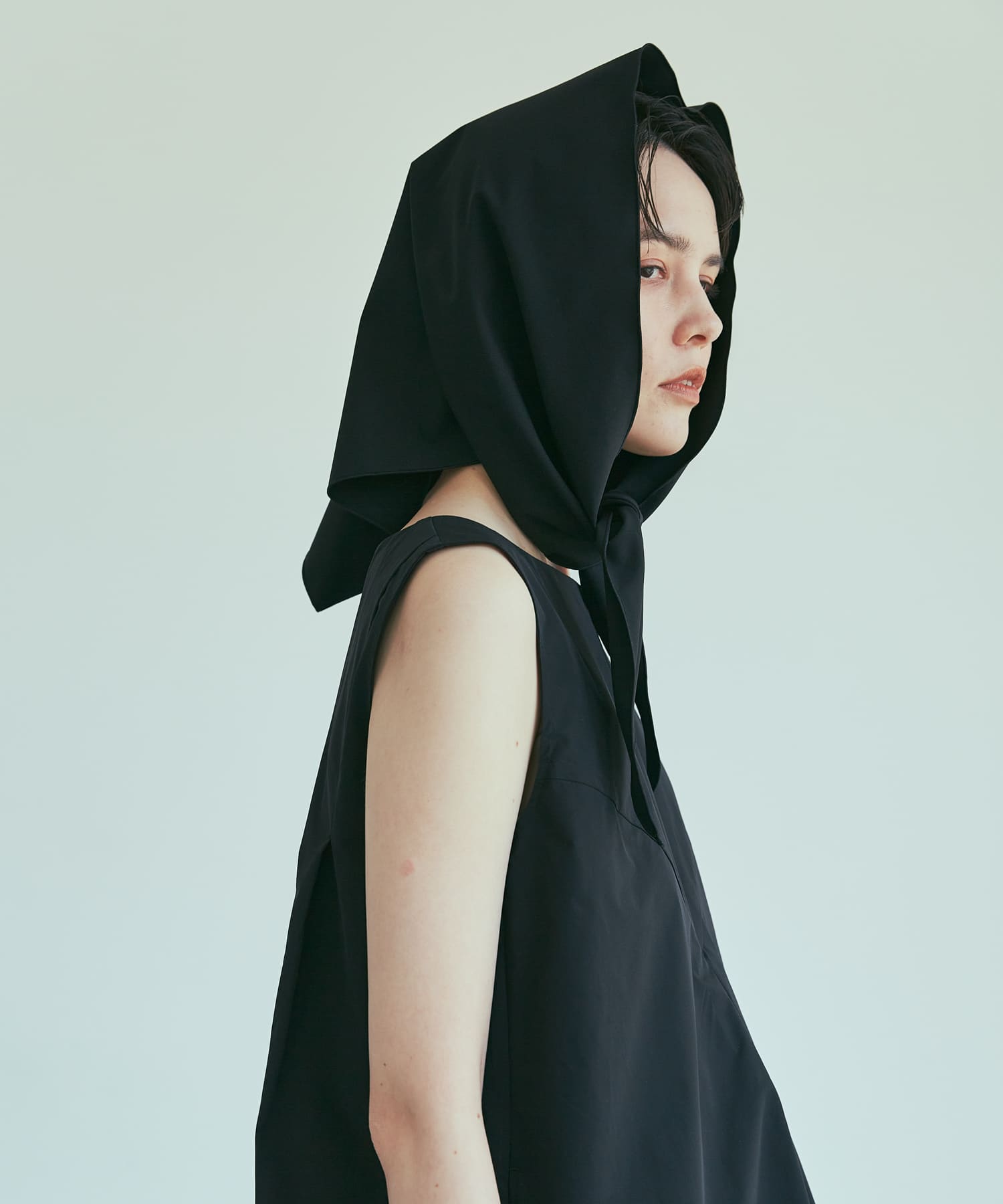『UVカット』Swim URBAN RESEARCH　スイムサンカクスカーフ BLACK FREE