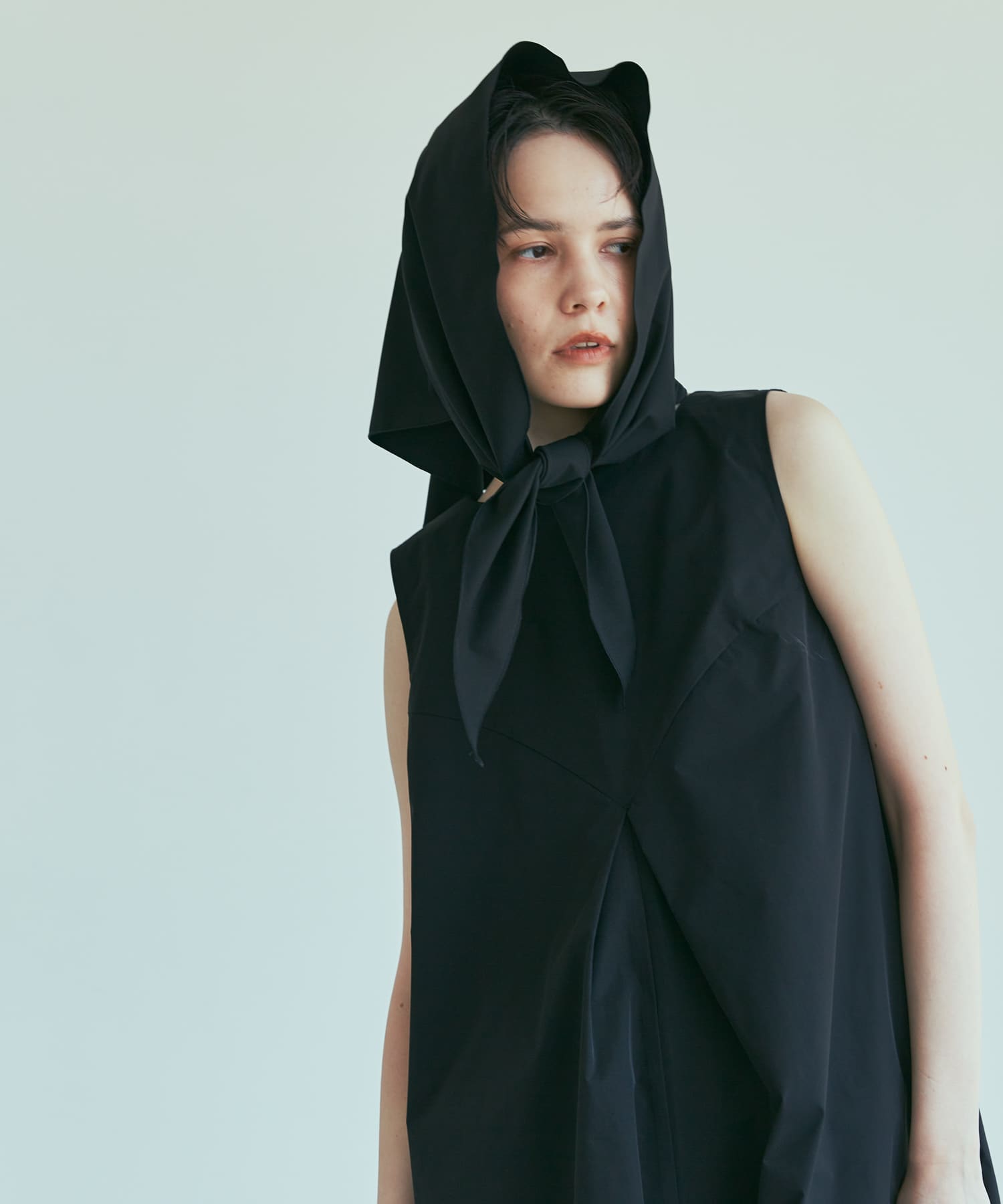 『UVカット』Swim URBAN RESEARCH　スイムサンカクスカーフ BLACK FREE