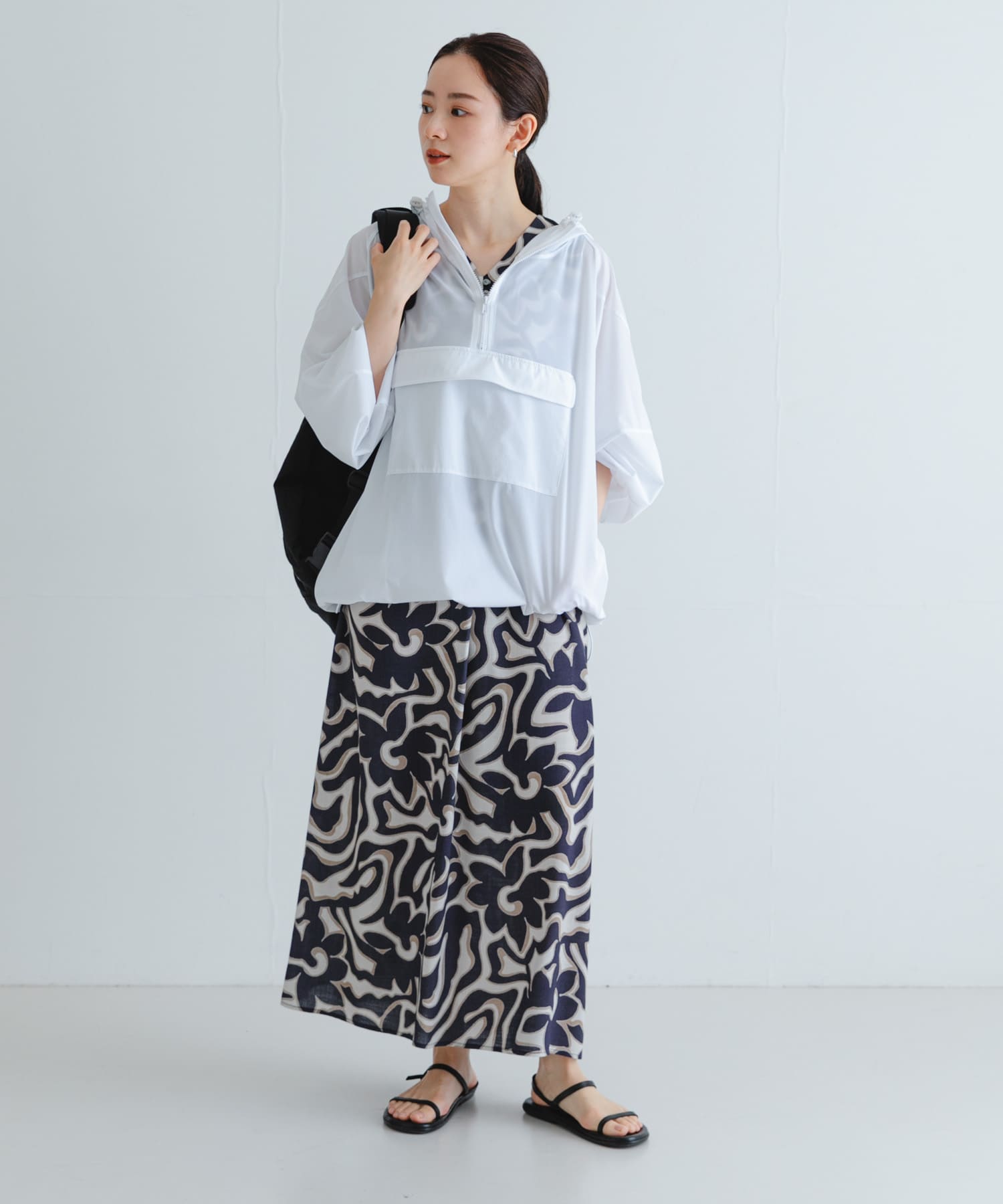 身長：162cm サイズ：FREE