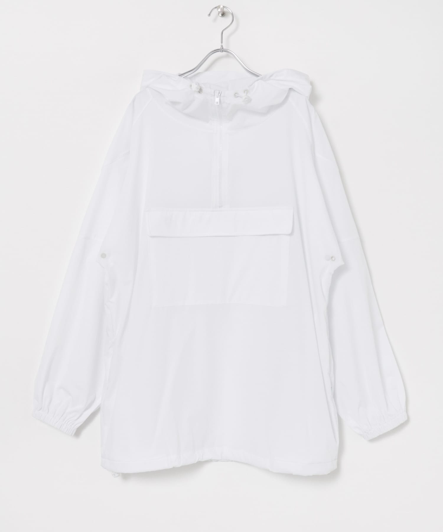 『UVカット』Swim URBAN RESEARCH　スイムアノラックパーカー WHITE FREE