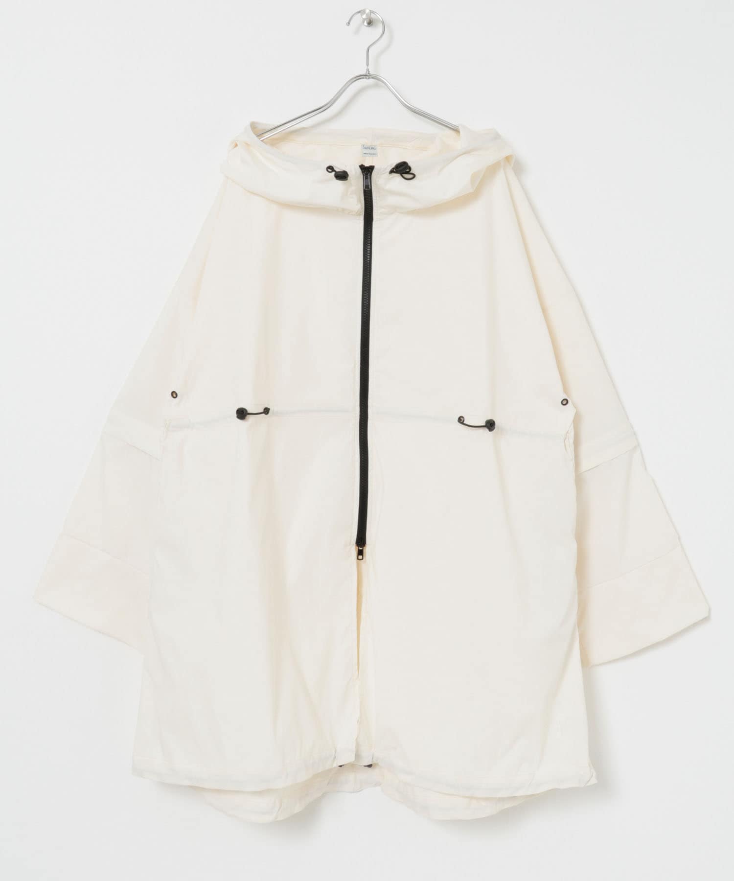 『UVカット』Swim URBAN RESEARCH　スイム2WAYラッシュガードパーカー WHITE FREE