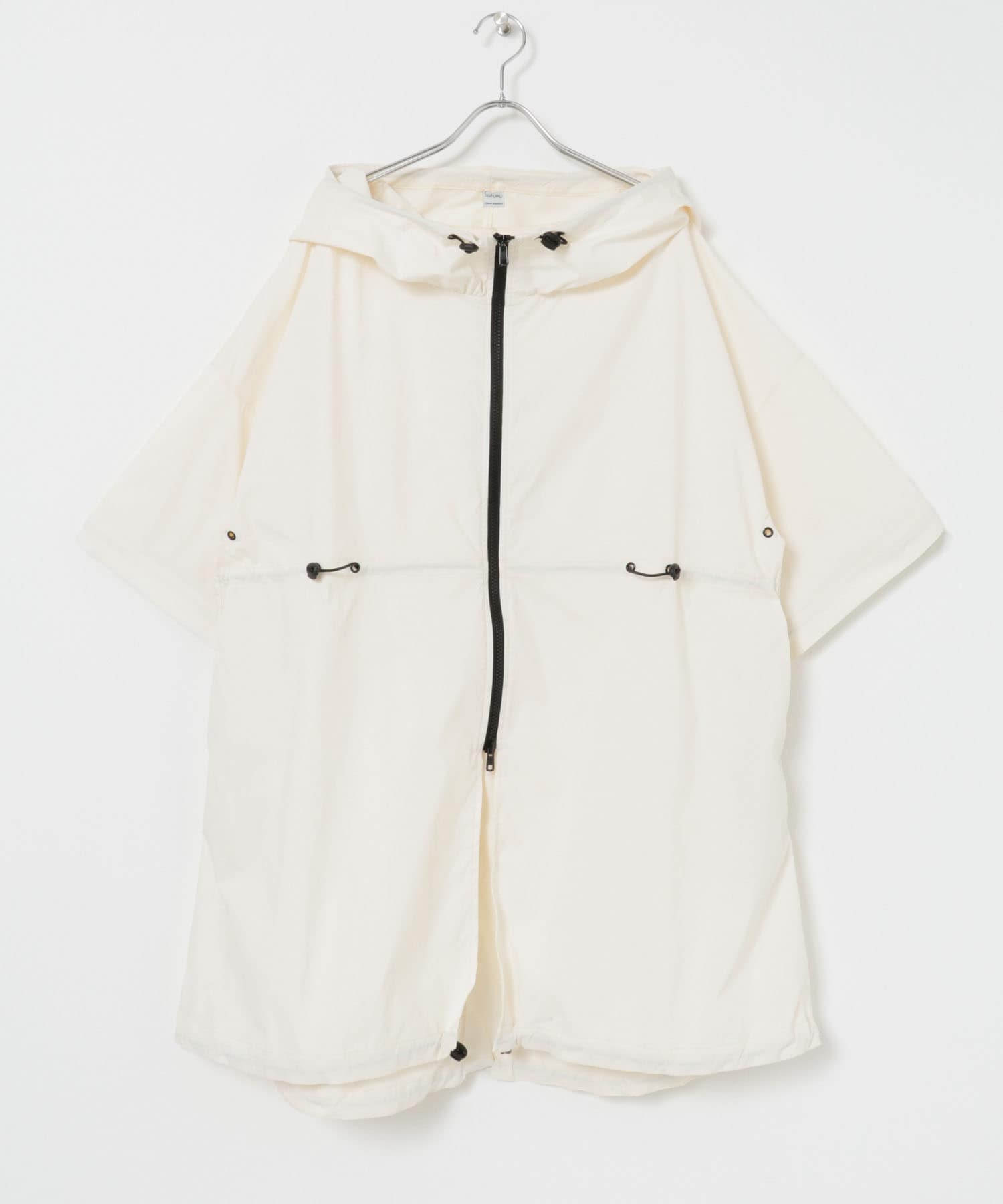 『UVカット』Swim URBAN RESEARCH　スイム2WAYラッシュガードパーカー WHITE FREE