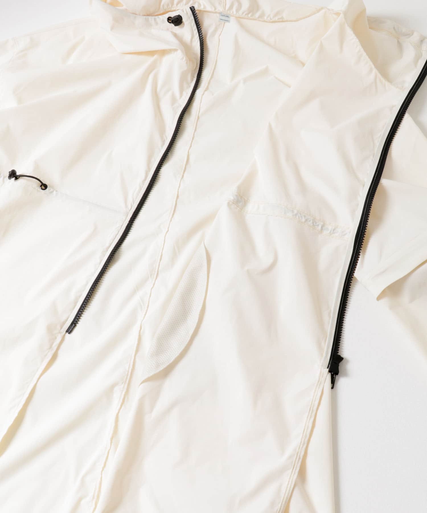 『UVカット』Swim URBAN RESEARCH　スイム2WAYラッシュガードパーカー WHITE FREE