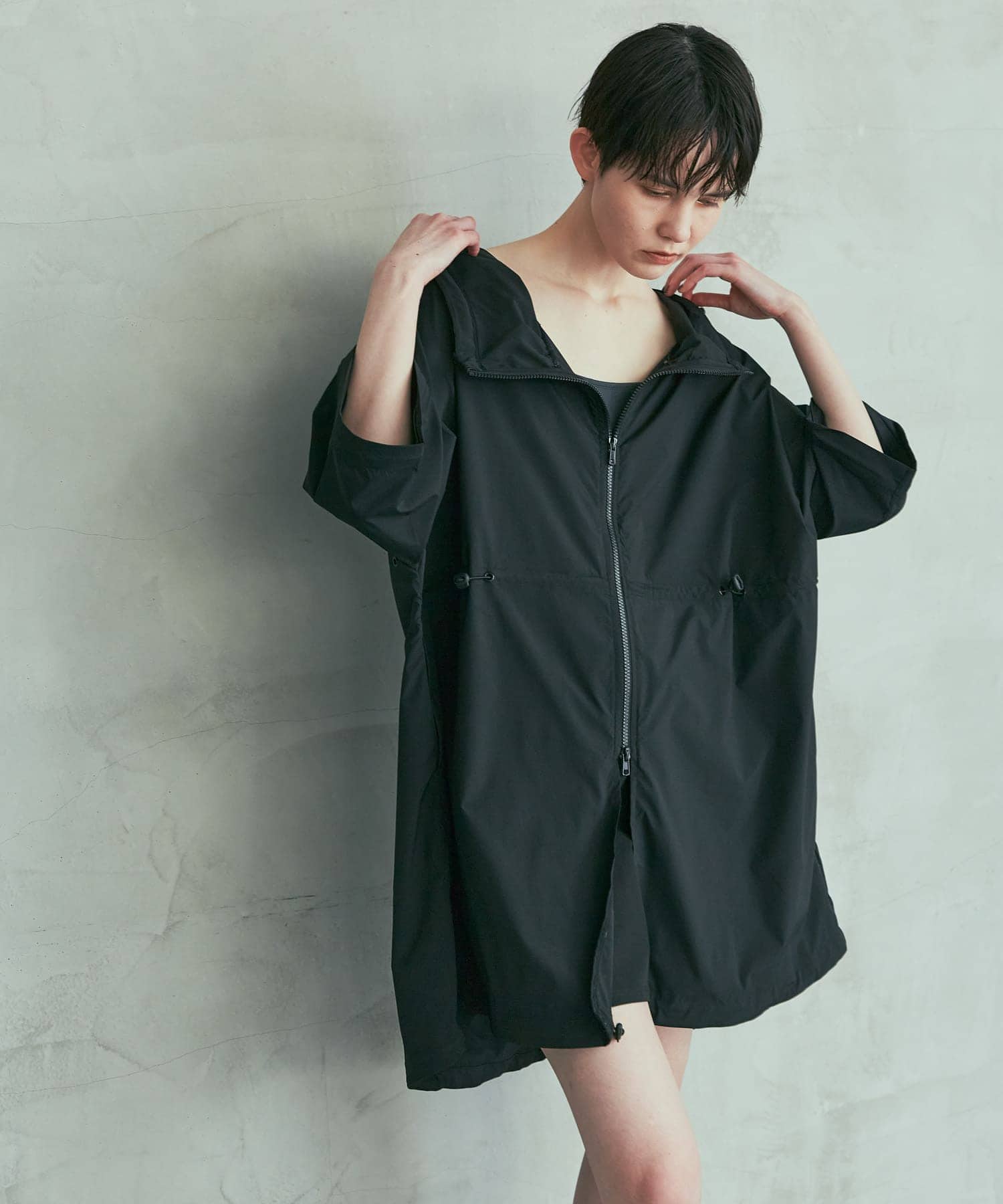 UVカット』Swim URBAN RESEARCH スイム2WAYラッシュガードパーカー
