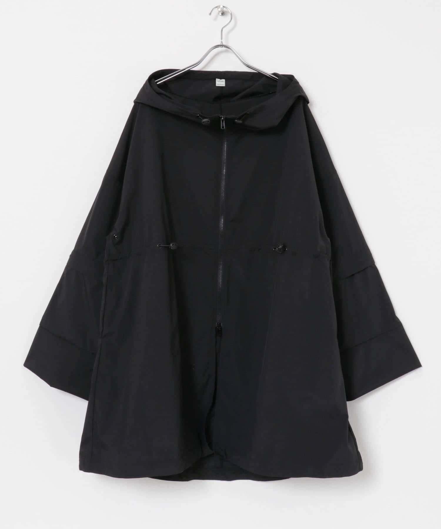 『UVカット』Swim URBAN RESEARCH　スイム2WAYラッシュガードパーカー BLACK FREE