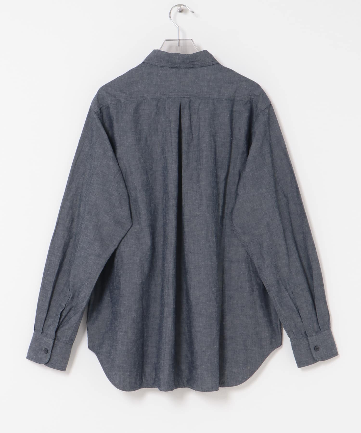 『別注』LE VETEMENT ATLANTIQUE×UR　シャンブレーシャツ NAVY M