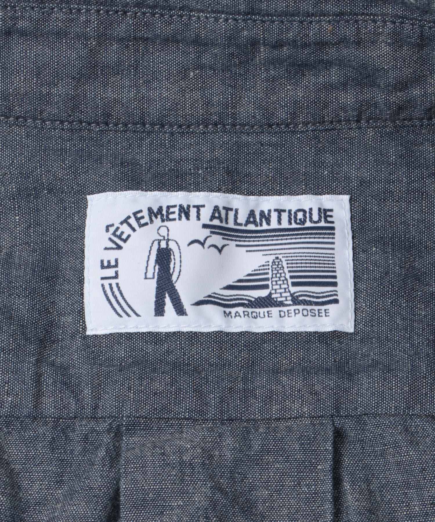 『別注』LE VETEMENT ATLANTIQUE×UR　シャンブレーシャツ NAVY M