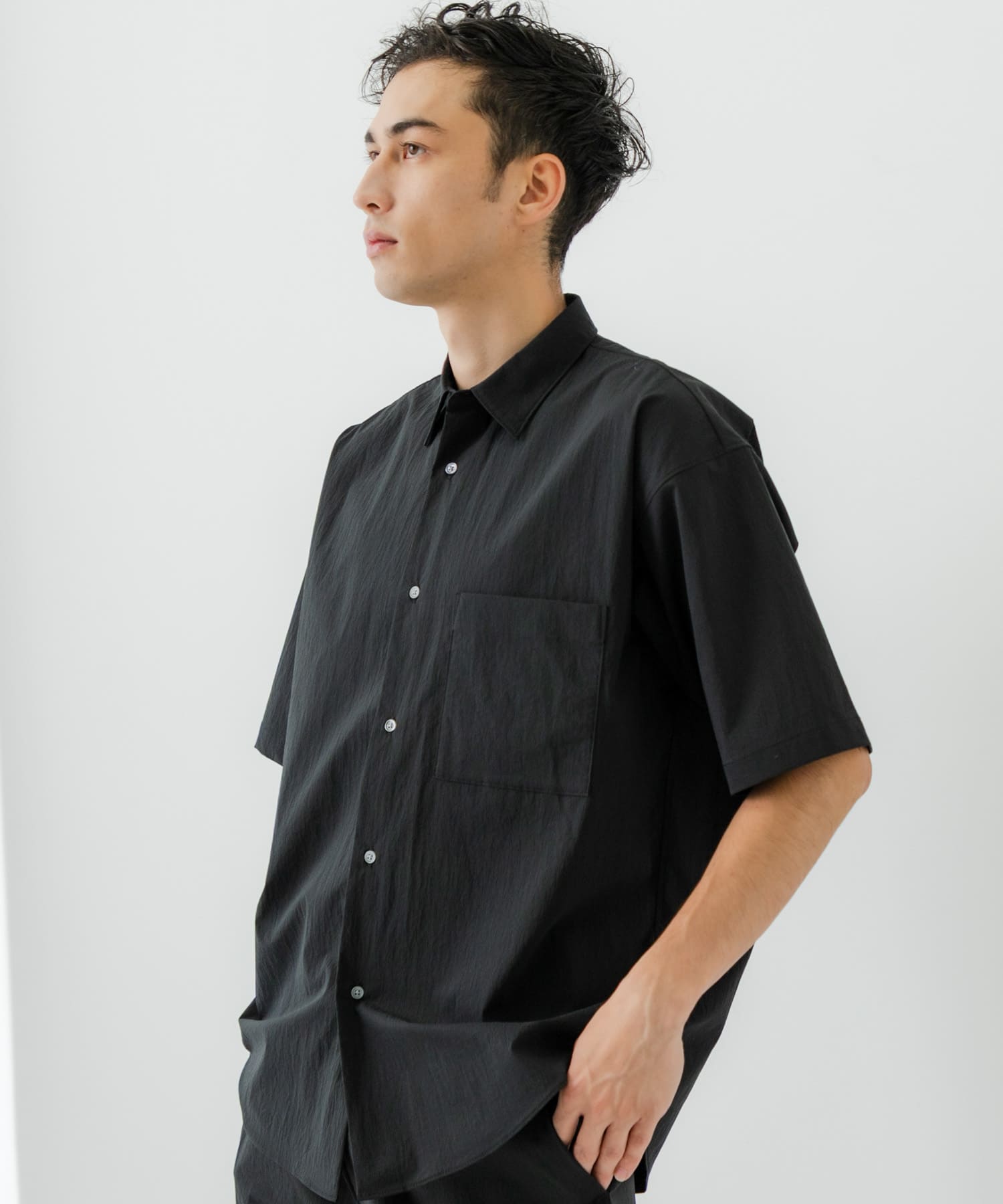 NYLON DRY STRETCH SHIRTS(M BLACK): トップス｜URBAN RESEARCH公式