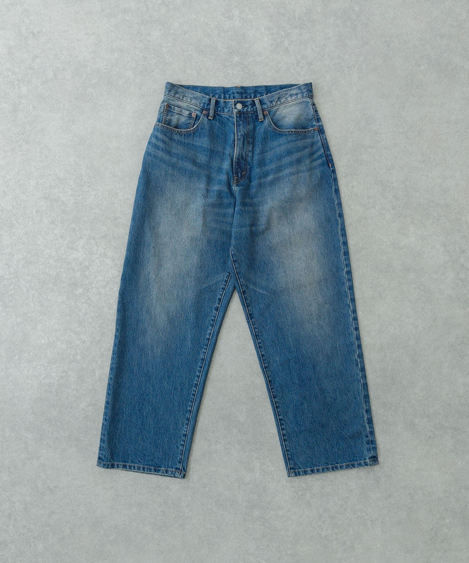 13.5oz DENIM WIDE PANTS INDIGO S