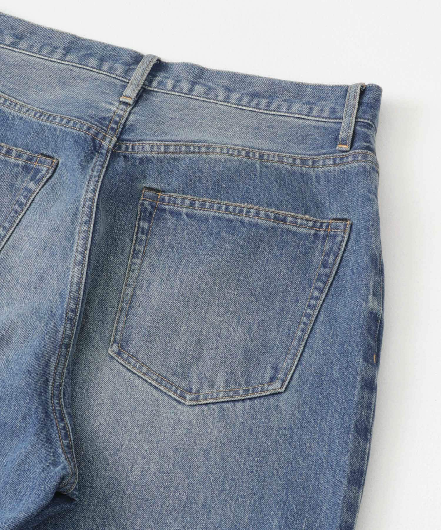 13.5oz DENIM WIDE PANTS INDIGO S