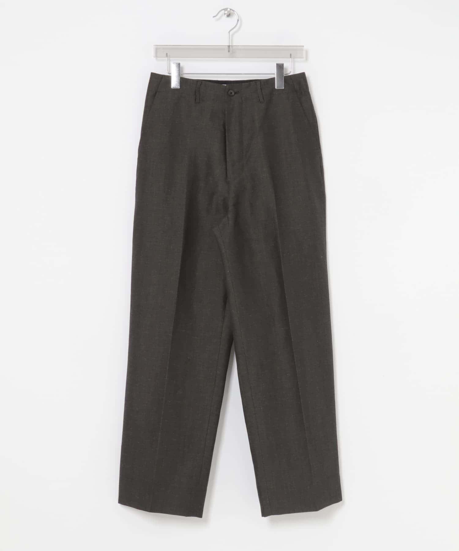 new basic WOOL LINEN TROUSER(M BROWN): ボトム｜URBAN RESEARCH公式