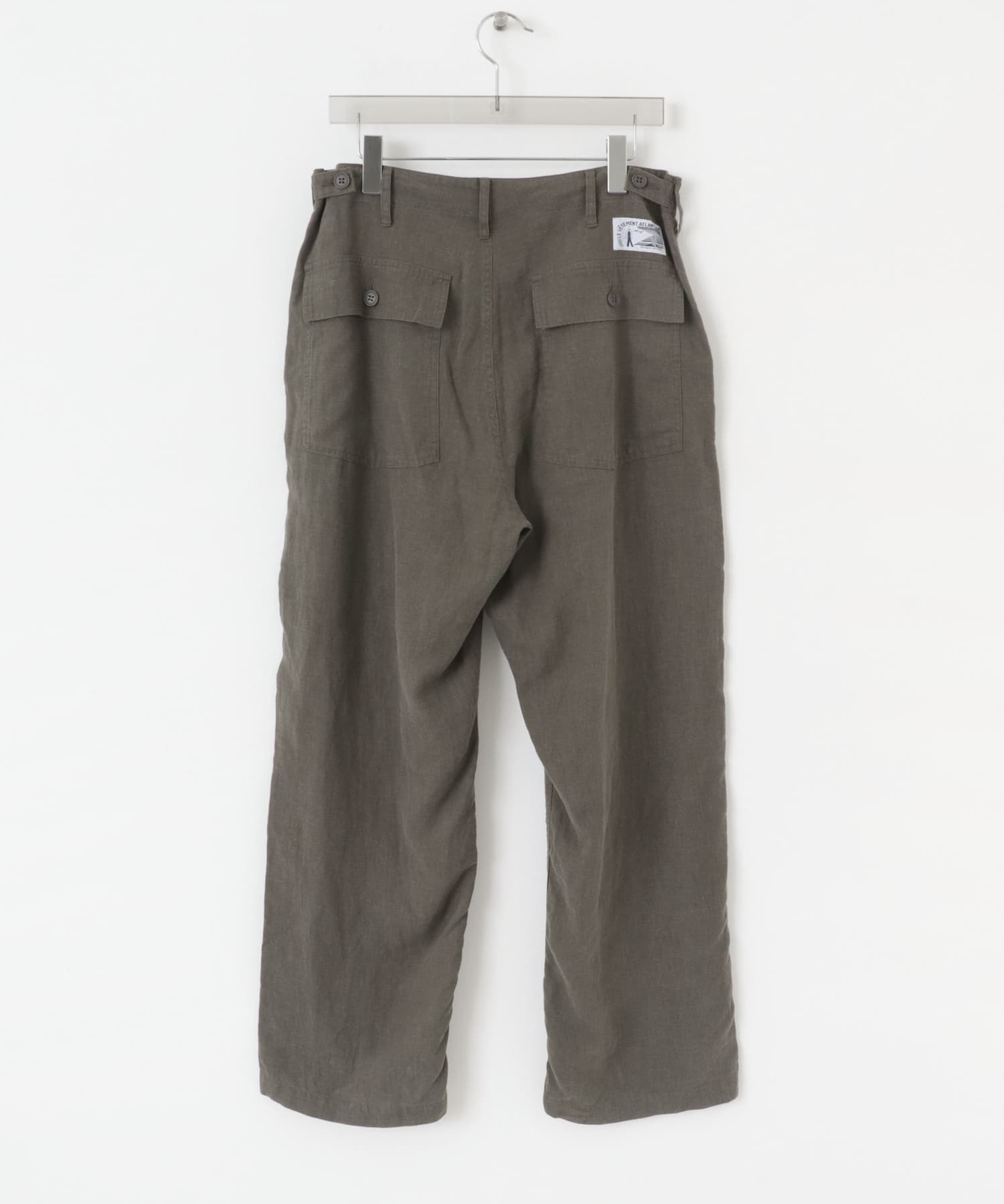 別注』LE VETEMENT ATLANTIQUE×UR ワークパンツ(M BLACK): ボトム