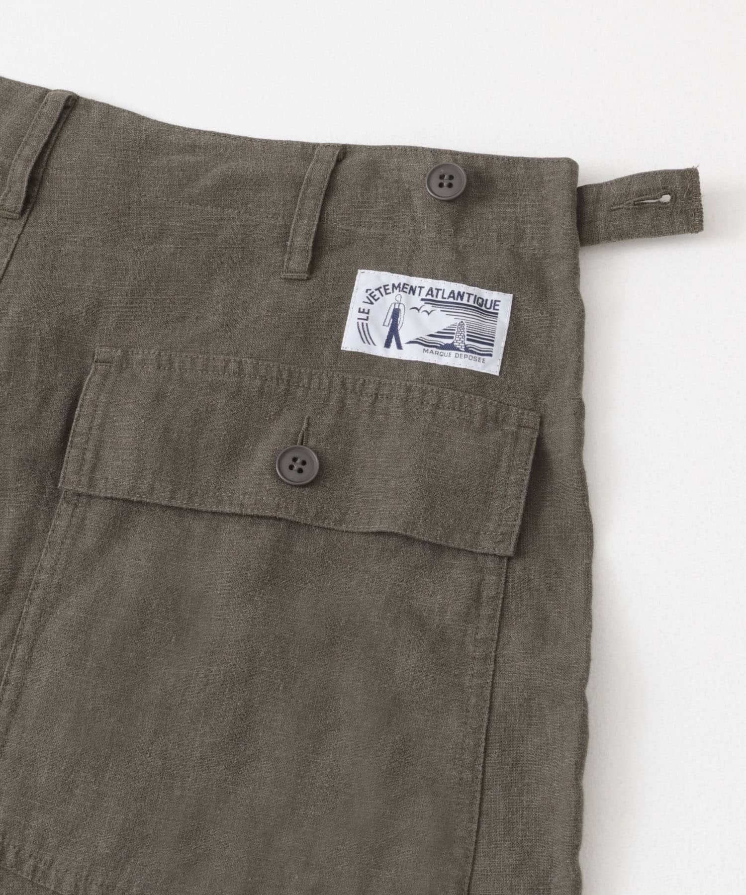 『別注』LE VETEMENT ATLANTIQUE×UR　ワークパンツ CHARCOAL M