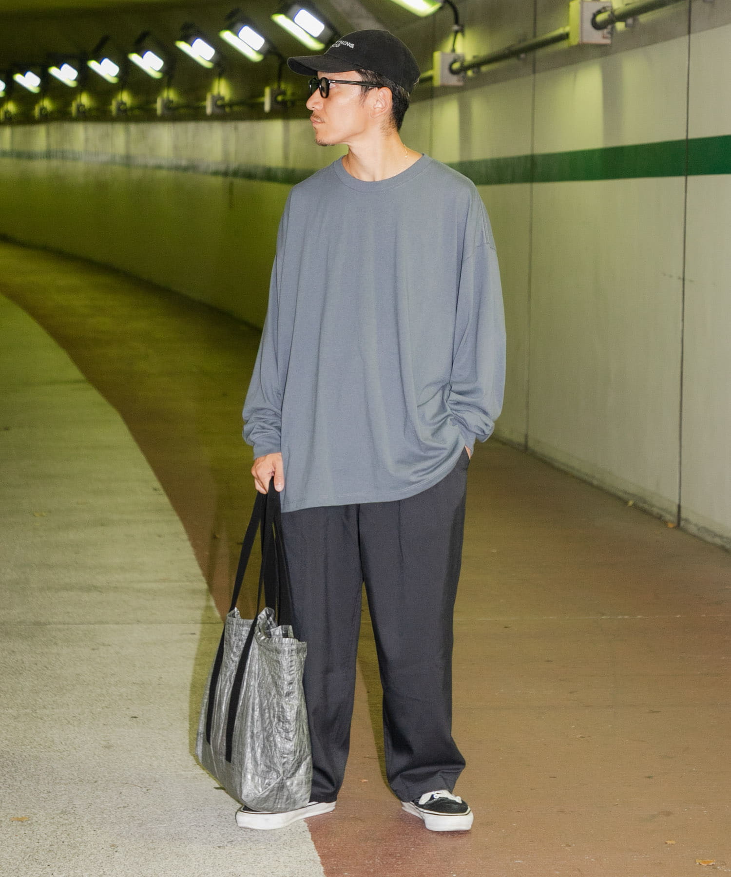 Dad EASY WIDE PANTS