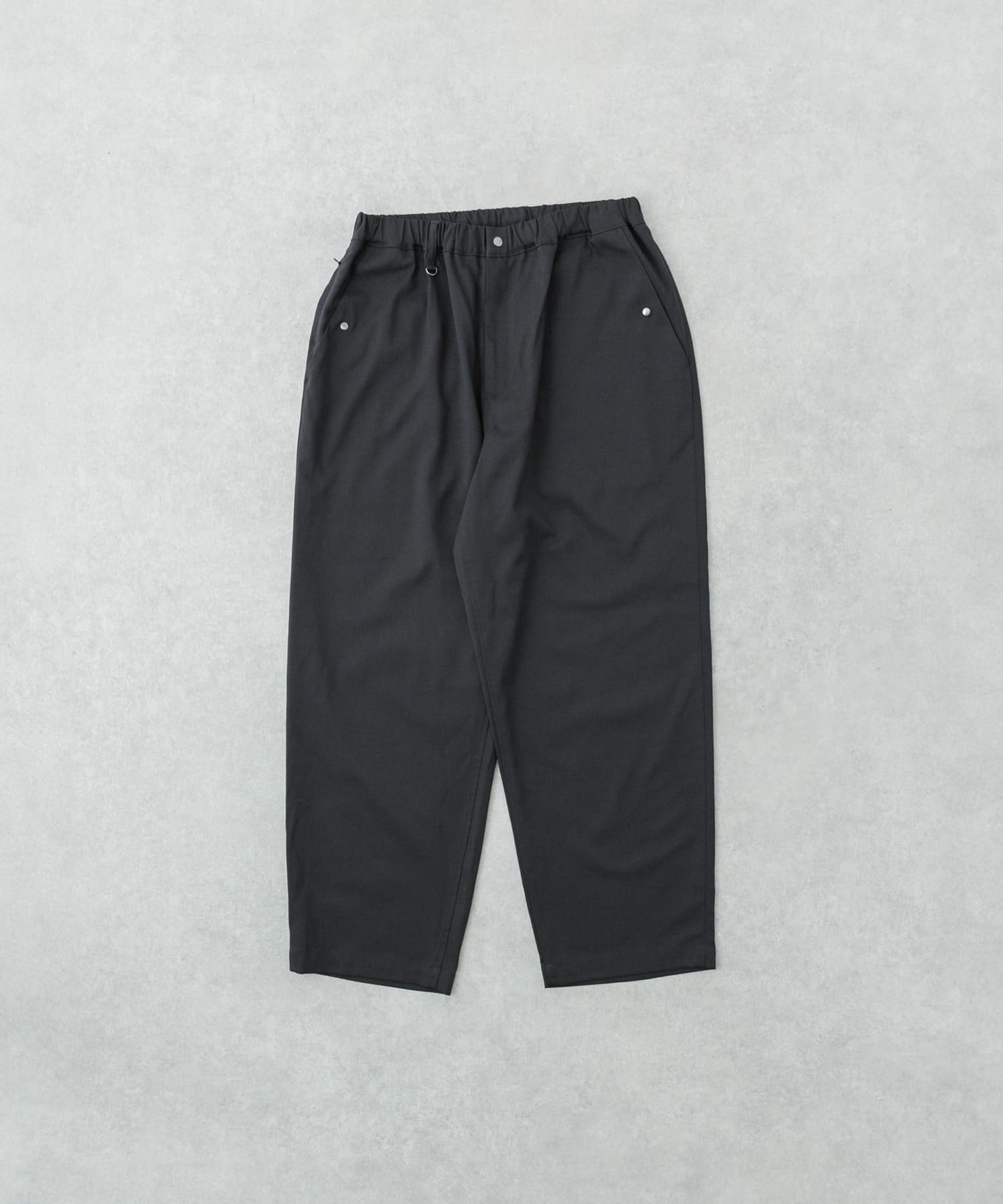 Dad EASY WIDE PANTS CHARCOAL 1