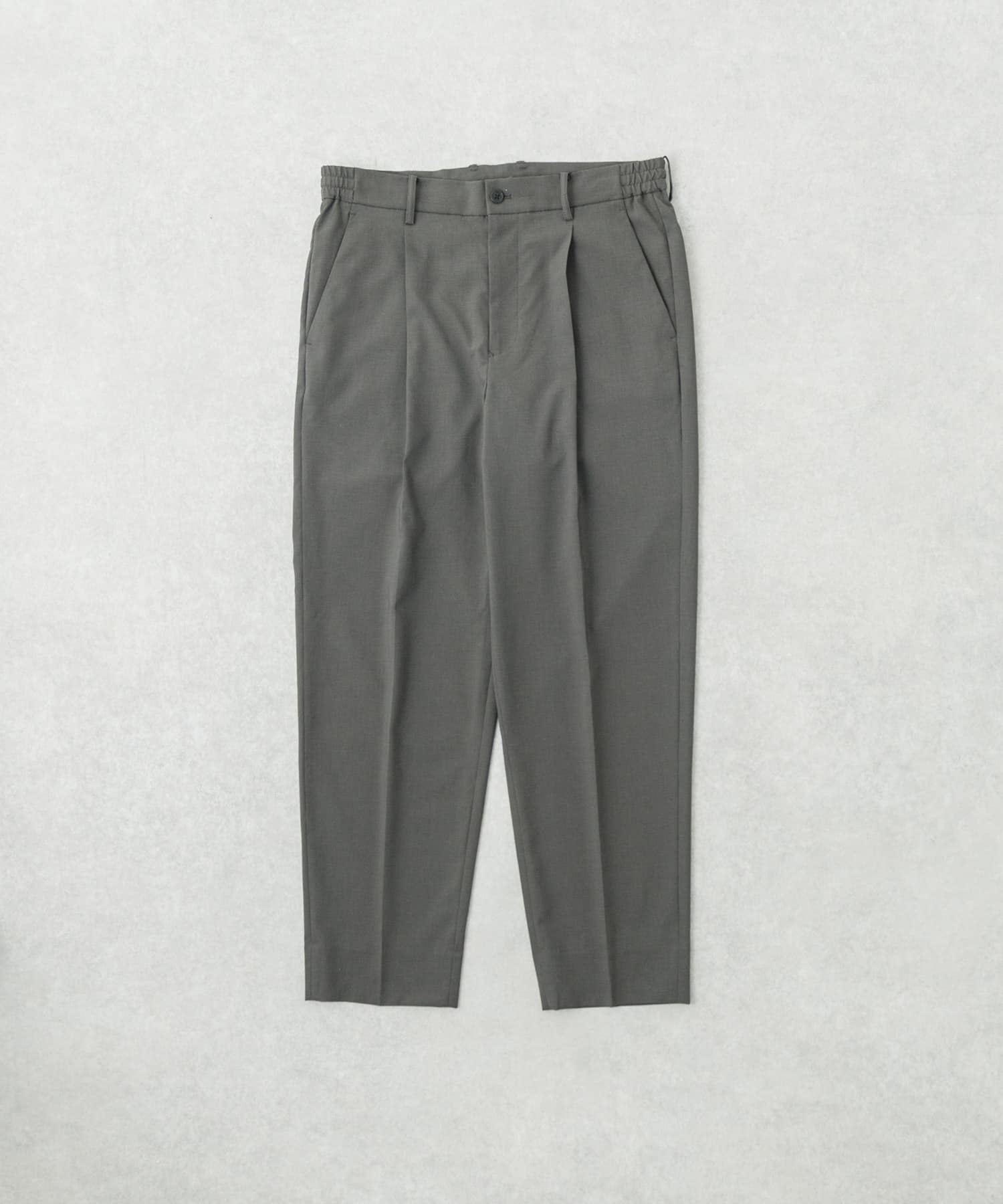ウェザーストレッチテーパードスラックス CHARCOAL M