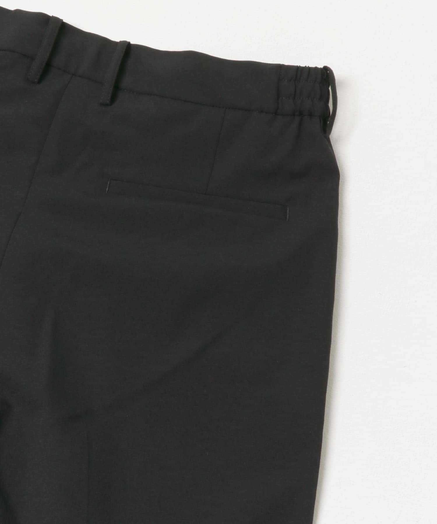 ウェザーストレッチテーパードスラックス BLACK M