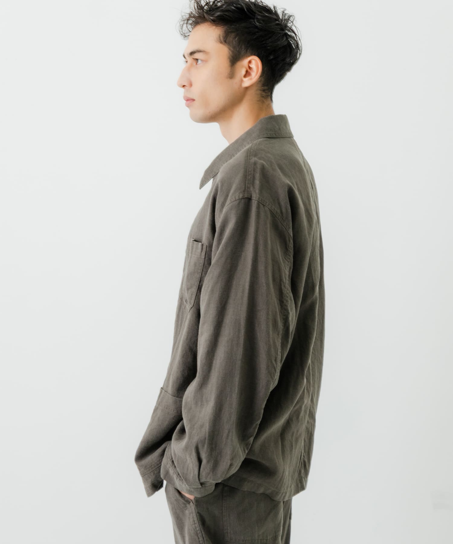 別注』LE VETEMENT ATLANTIQUE×UR ワークジャケット(M BLACK