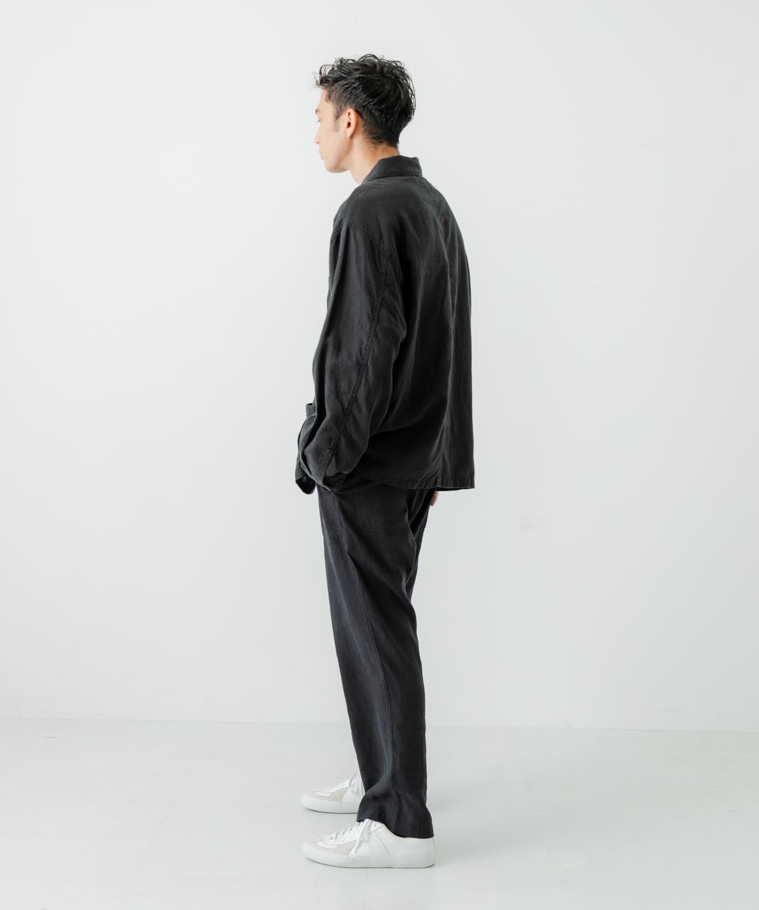 別注』LE VETEMENT ATLANTIQUE×UR ワークジャケット(M BLACK