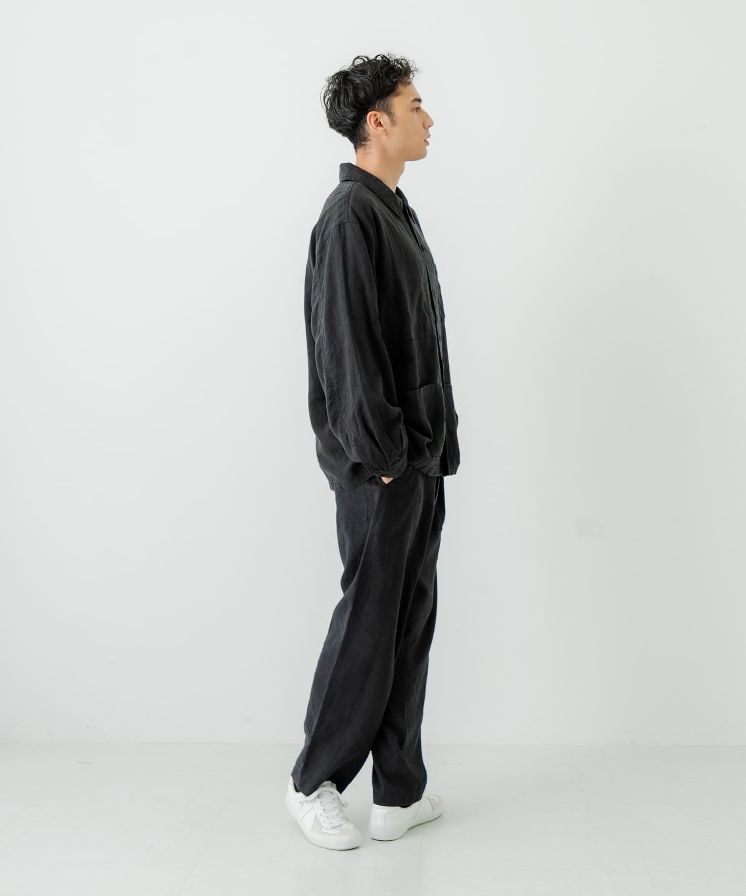 別注』LE VETEMENT ATLANTIQUE×UR ワークジャケット(M BLACK