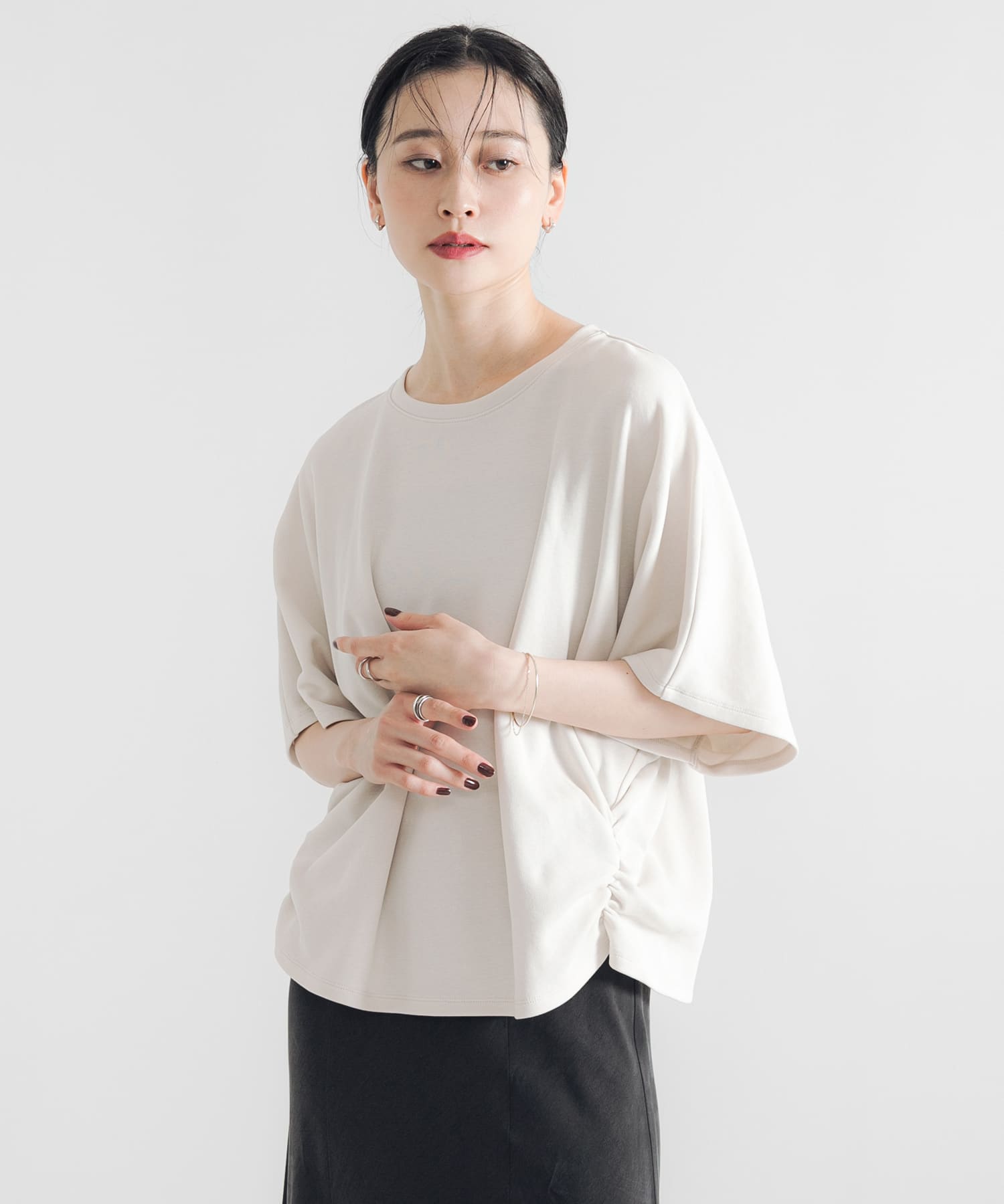 サイドギャザードルマントップス(FREE OFF): トップス｜URBAN RESEARCH