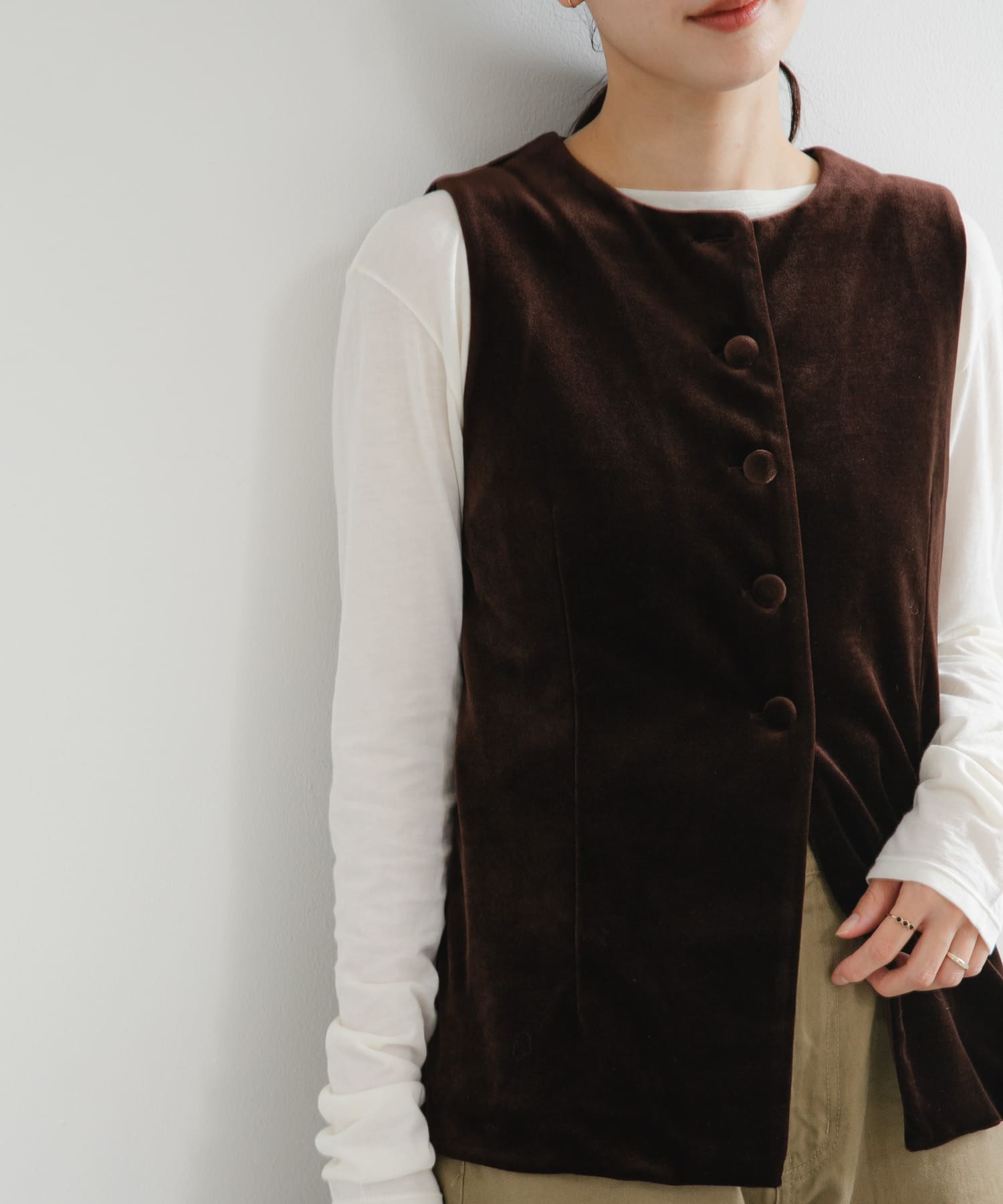 身長：162cm サイズ：FREE