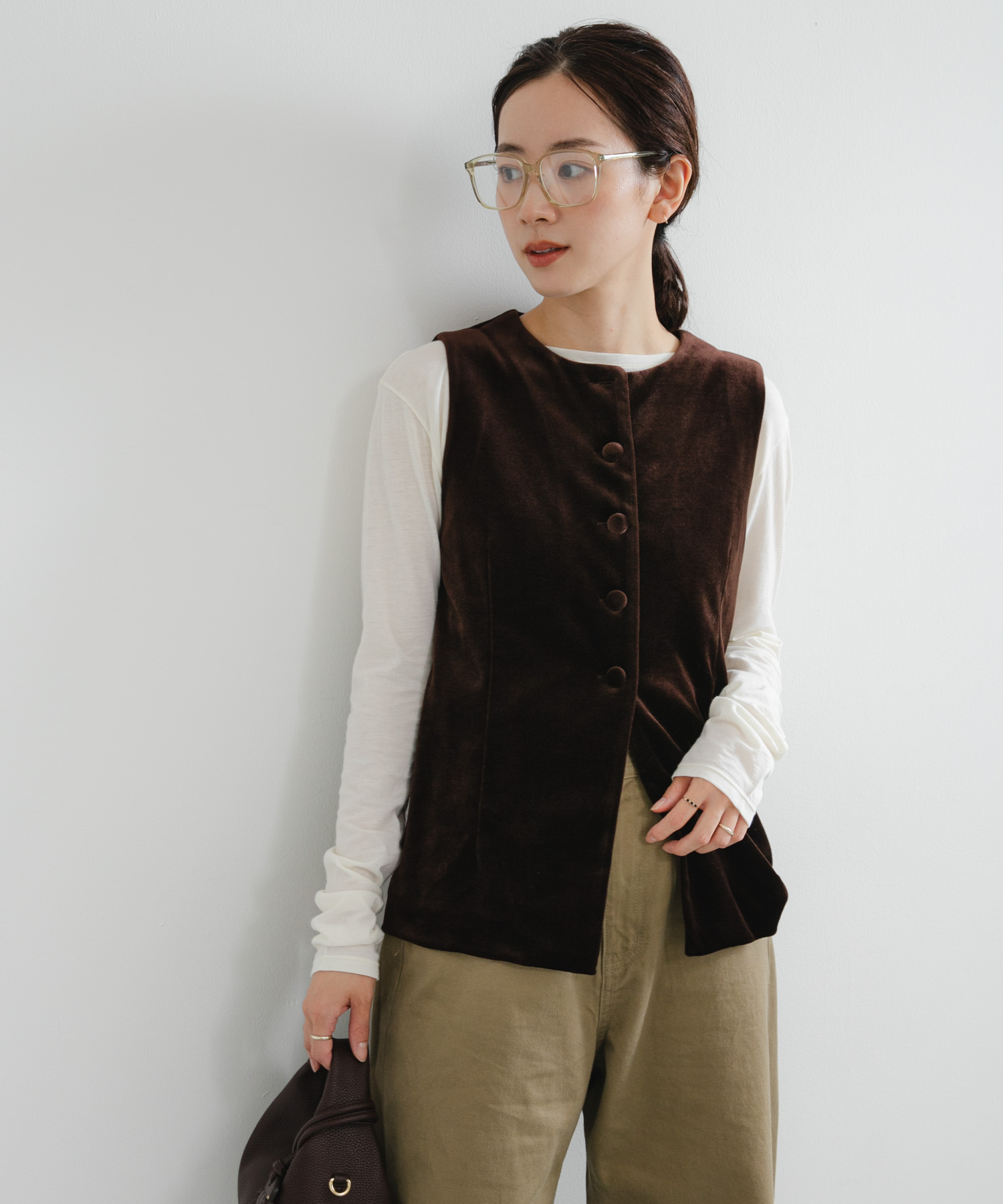 身長：162cm サイズ：FREE
