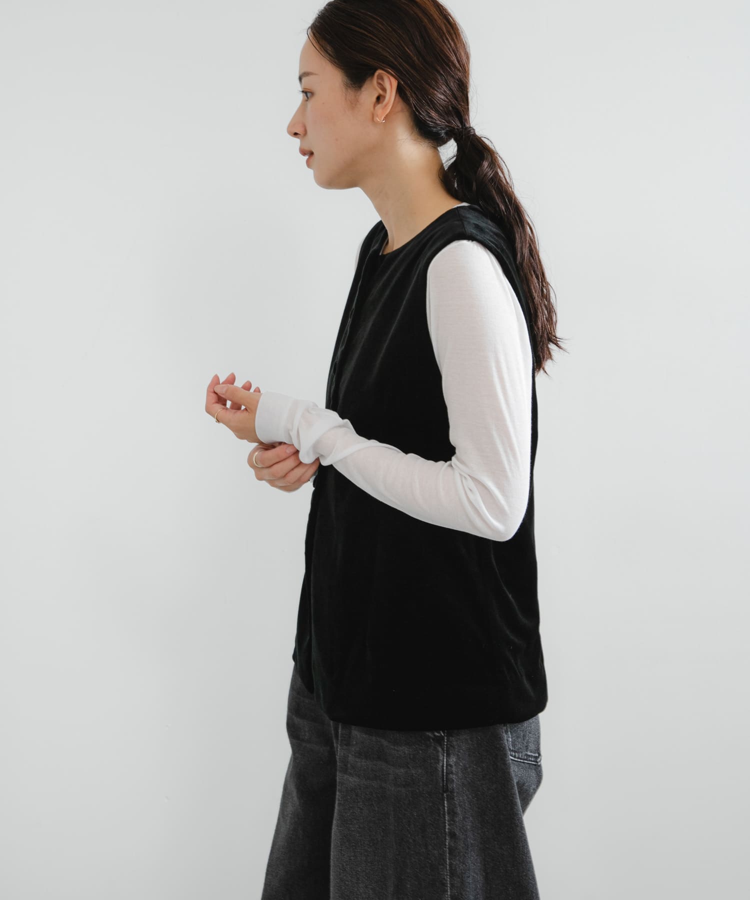 身長：162cm サイズ：FREE