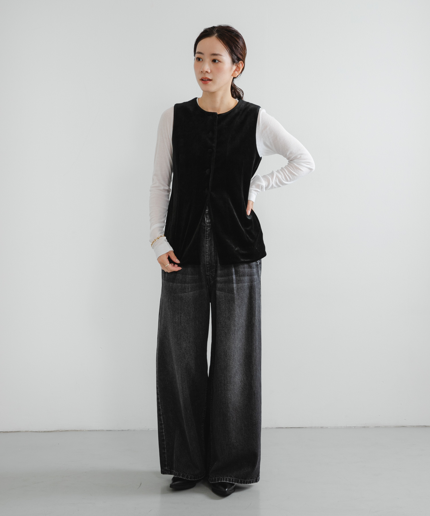 身長：162cm サイズ：FREE
