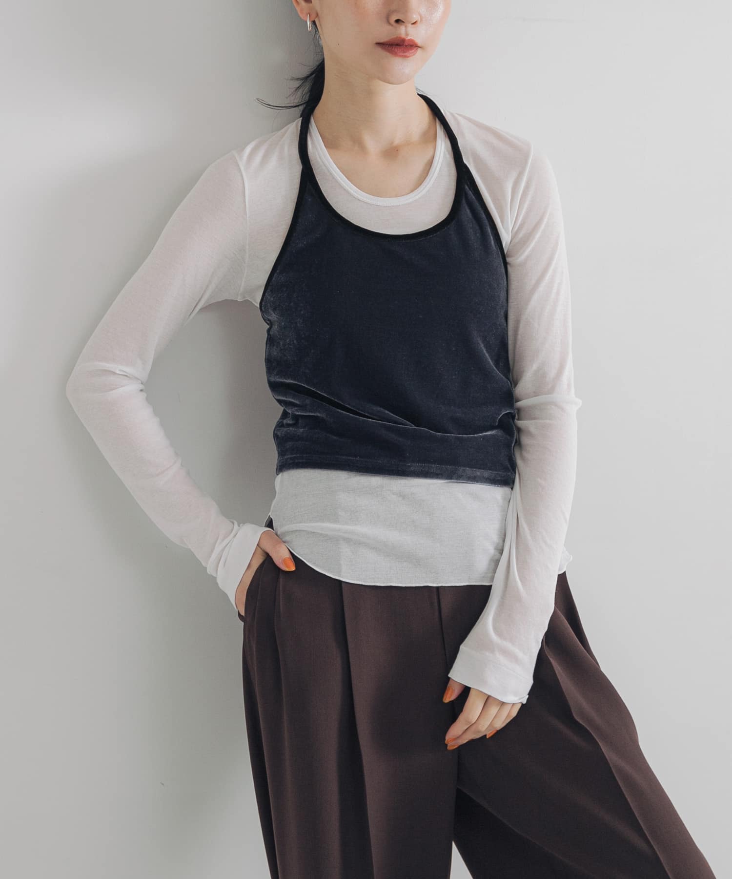 身長：170cm サイズ：FREE