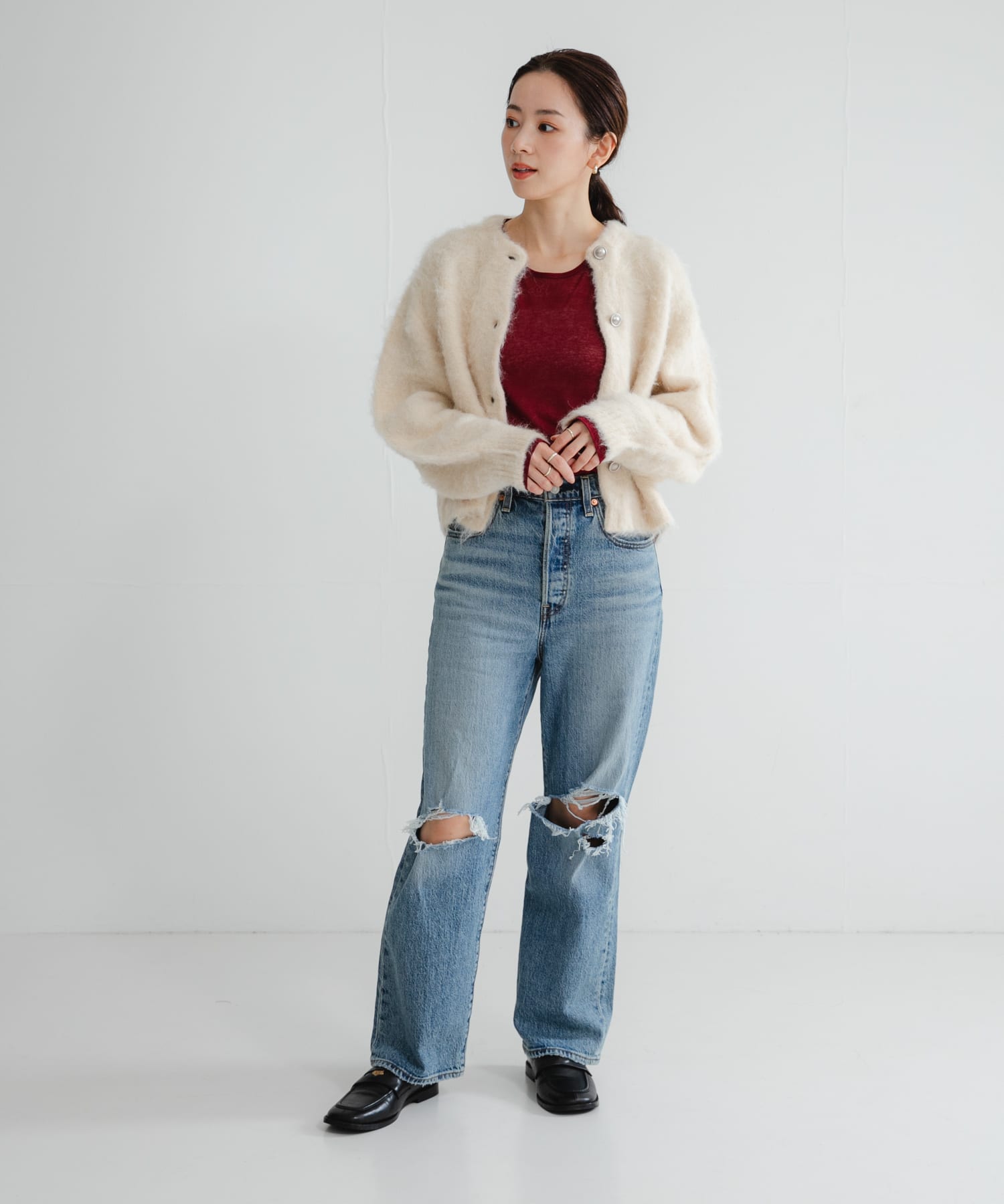 身長：162cm サイズ：FREE