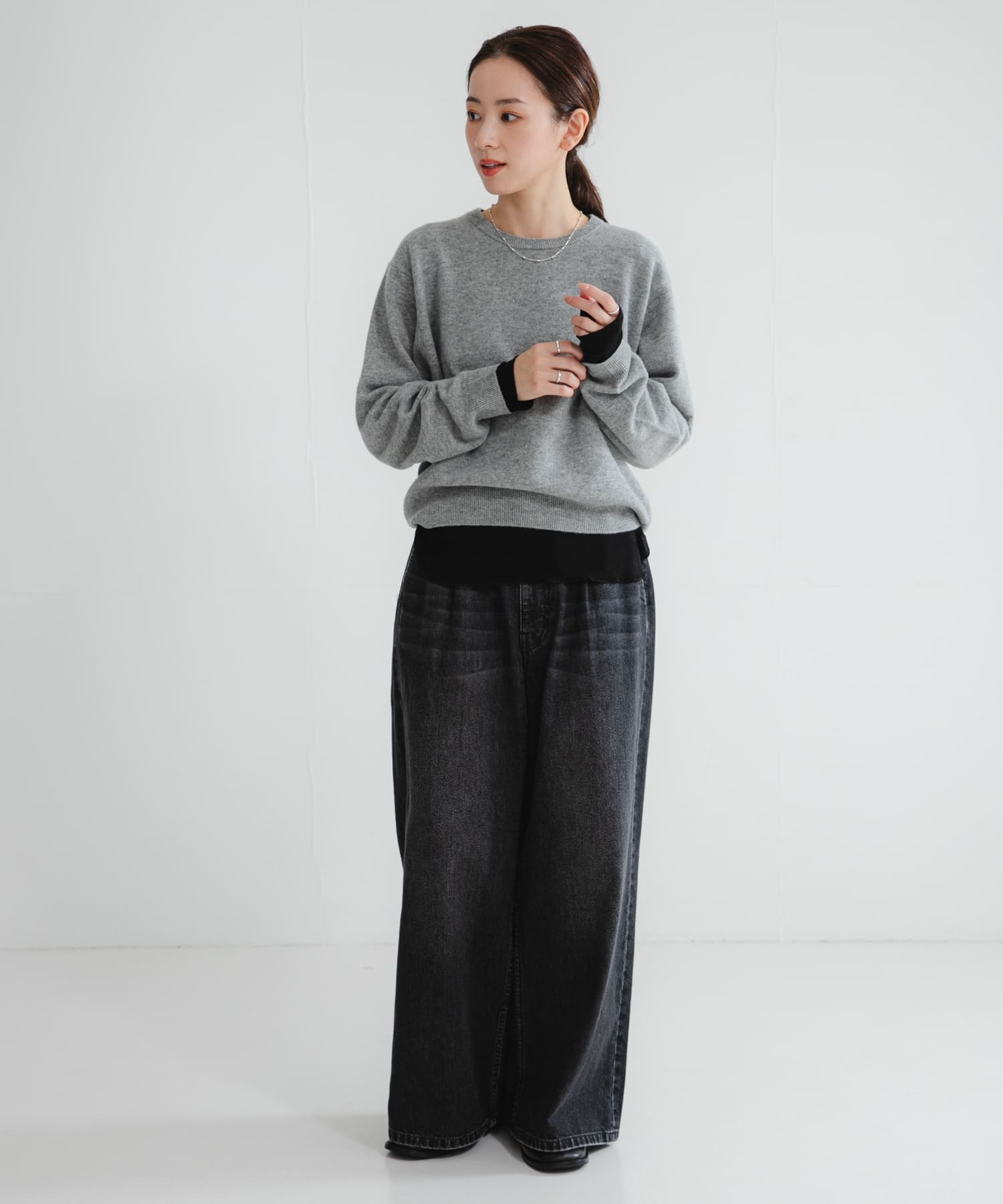 身長：162cm サイズ：FREE