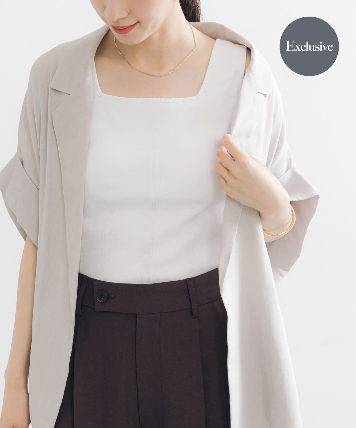 『別注』Miller×URBAN RESEARCH　カップ付タンクトップ