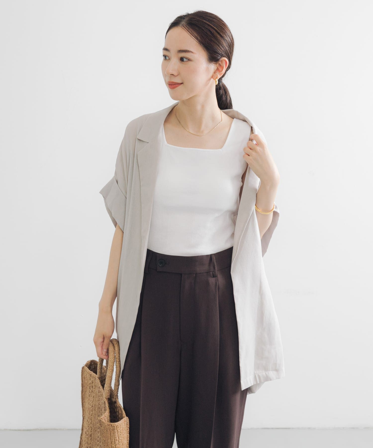 身長：162cm サイズ：FREE